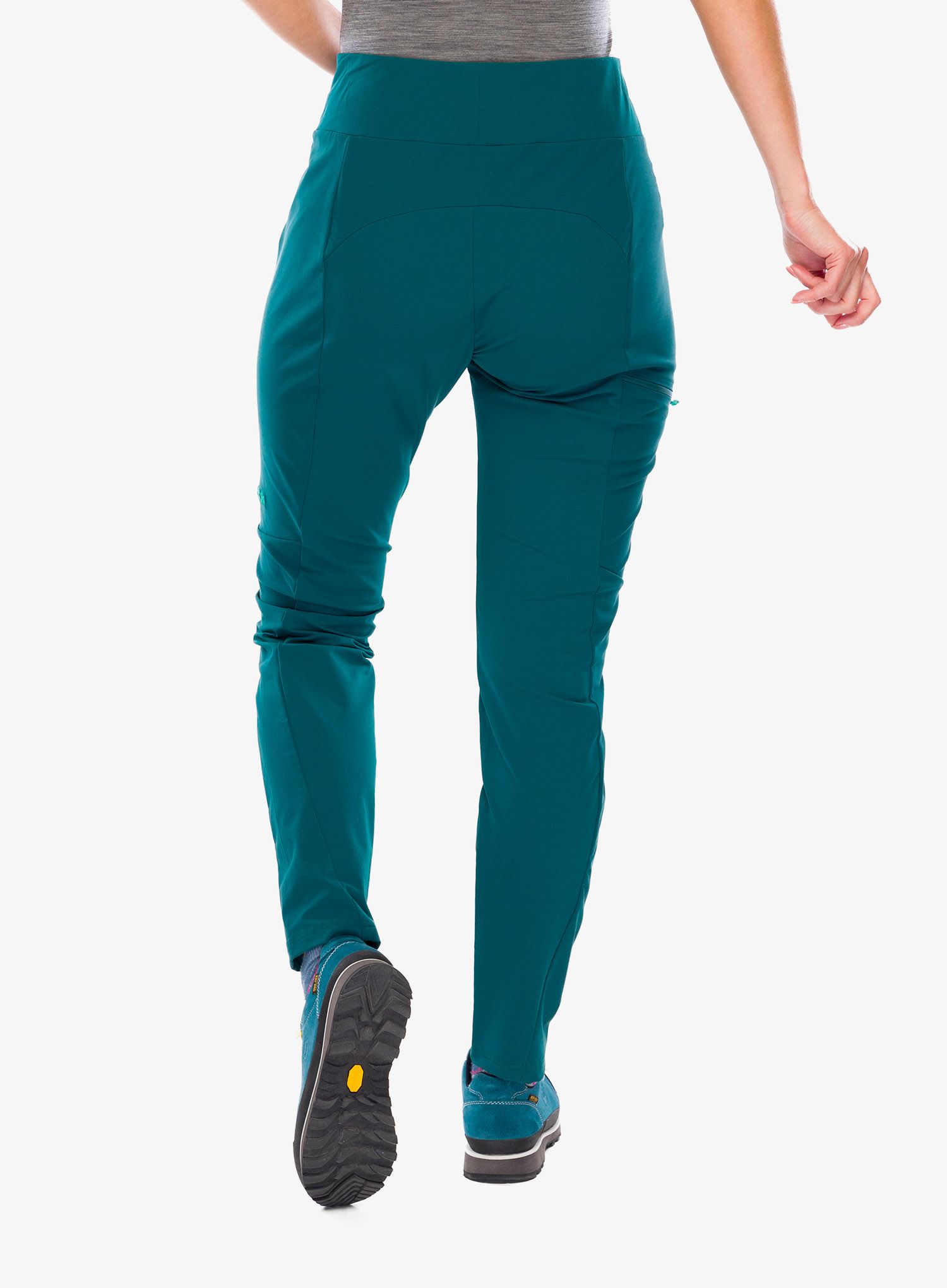 Ženske softshell hlače Rab Elevation Pants - sagano green