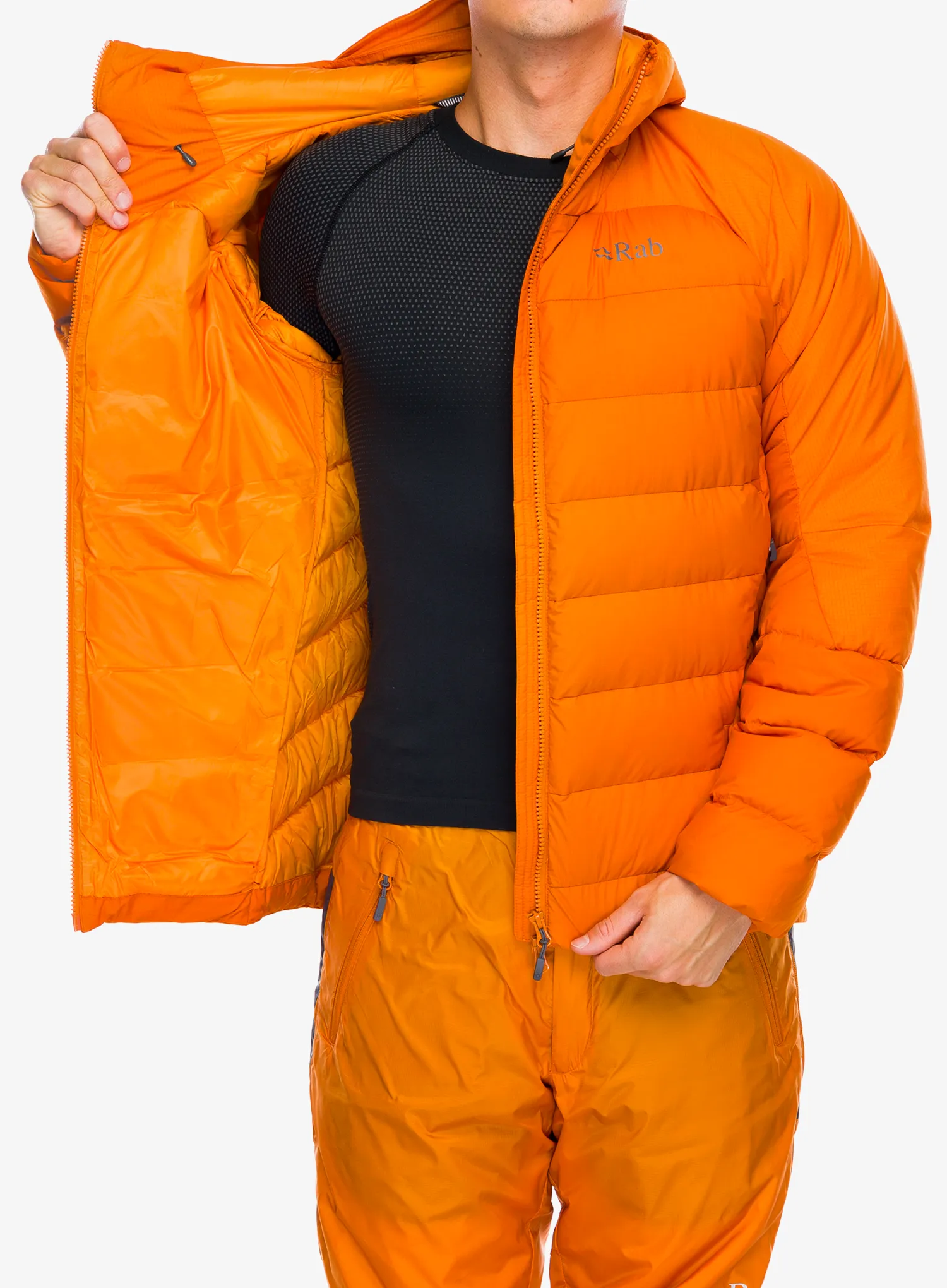 Puhovka Rab Infinity Alpine Jacket - marmalade