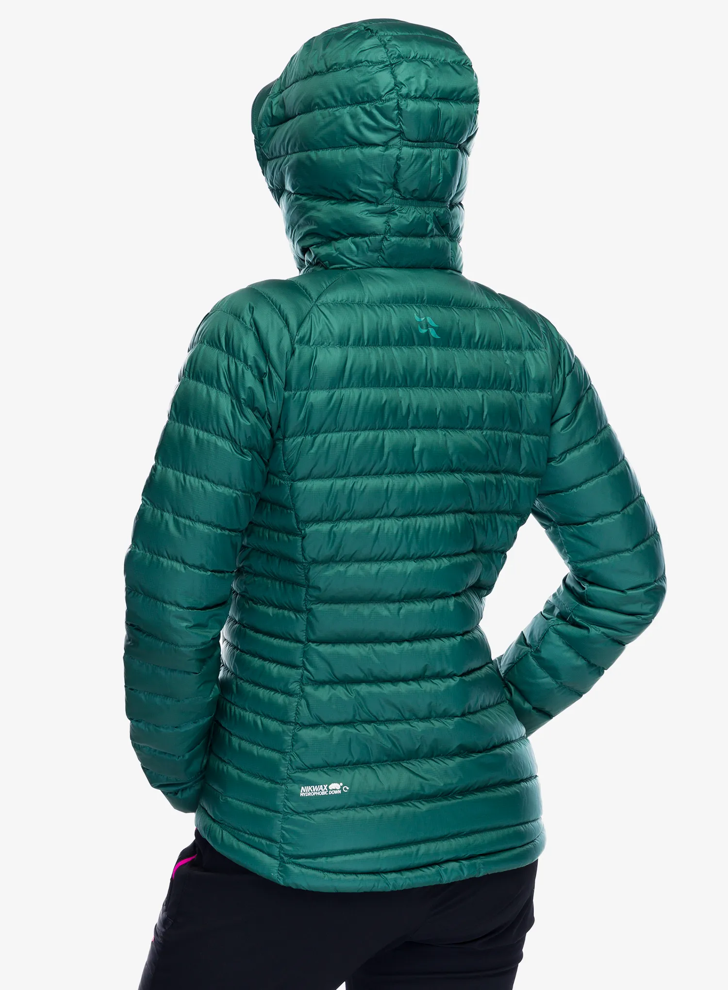 Ženska puhovka Rab Microlight Alpine Jacket - green slate