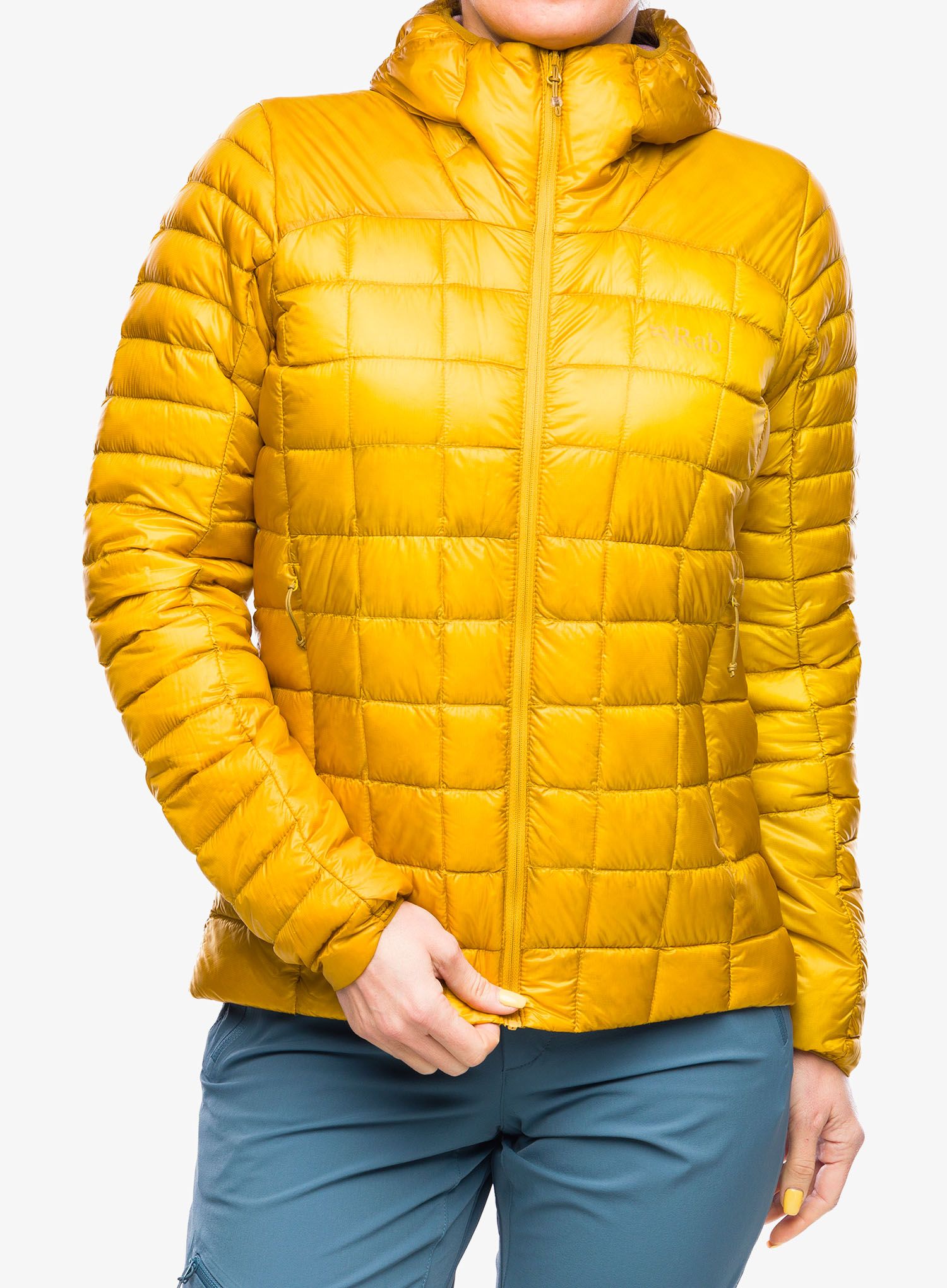 Ženska puhovka Rab Mythic Alpine Light Jacket - sahara