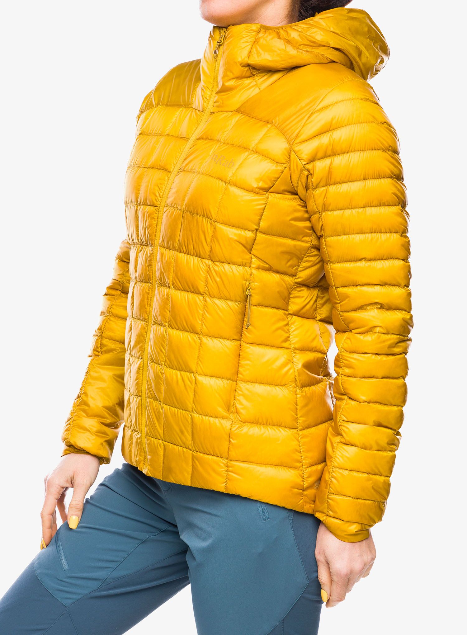 Ženska puhovka Rab Mythic Alpine Light Jacket - sahara
