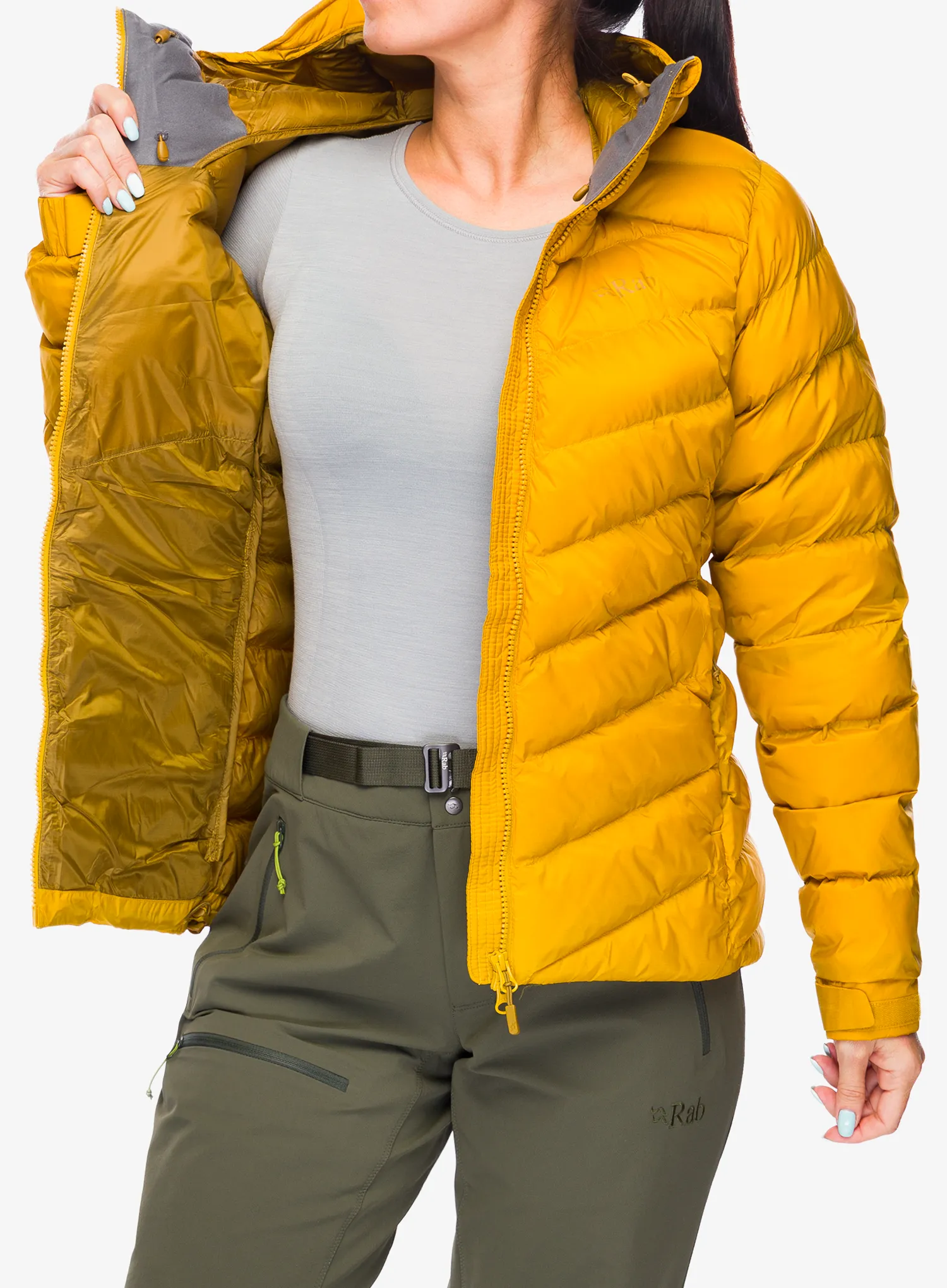 Ženska sintetična jakna Rab Nebula Pro Jacket - sahara