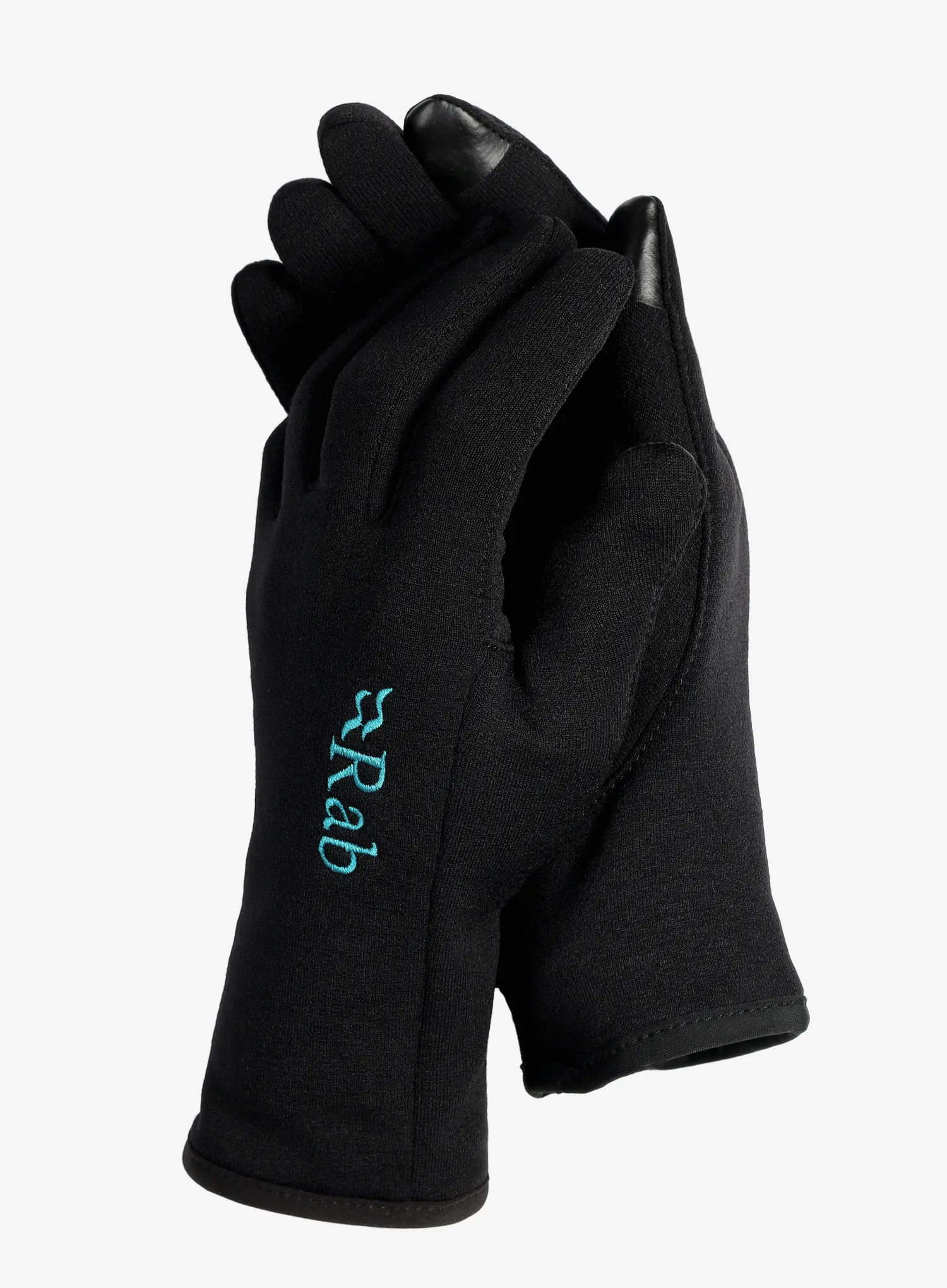 Ženske rokavice Rab Power Stretch Contact Glove - black