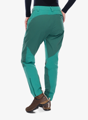 Ženske treking hlače Rab Torque Mountain Pants - eucalyptus/green slate
