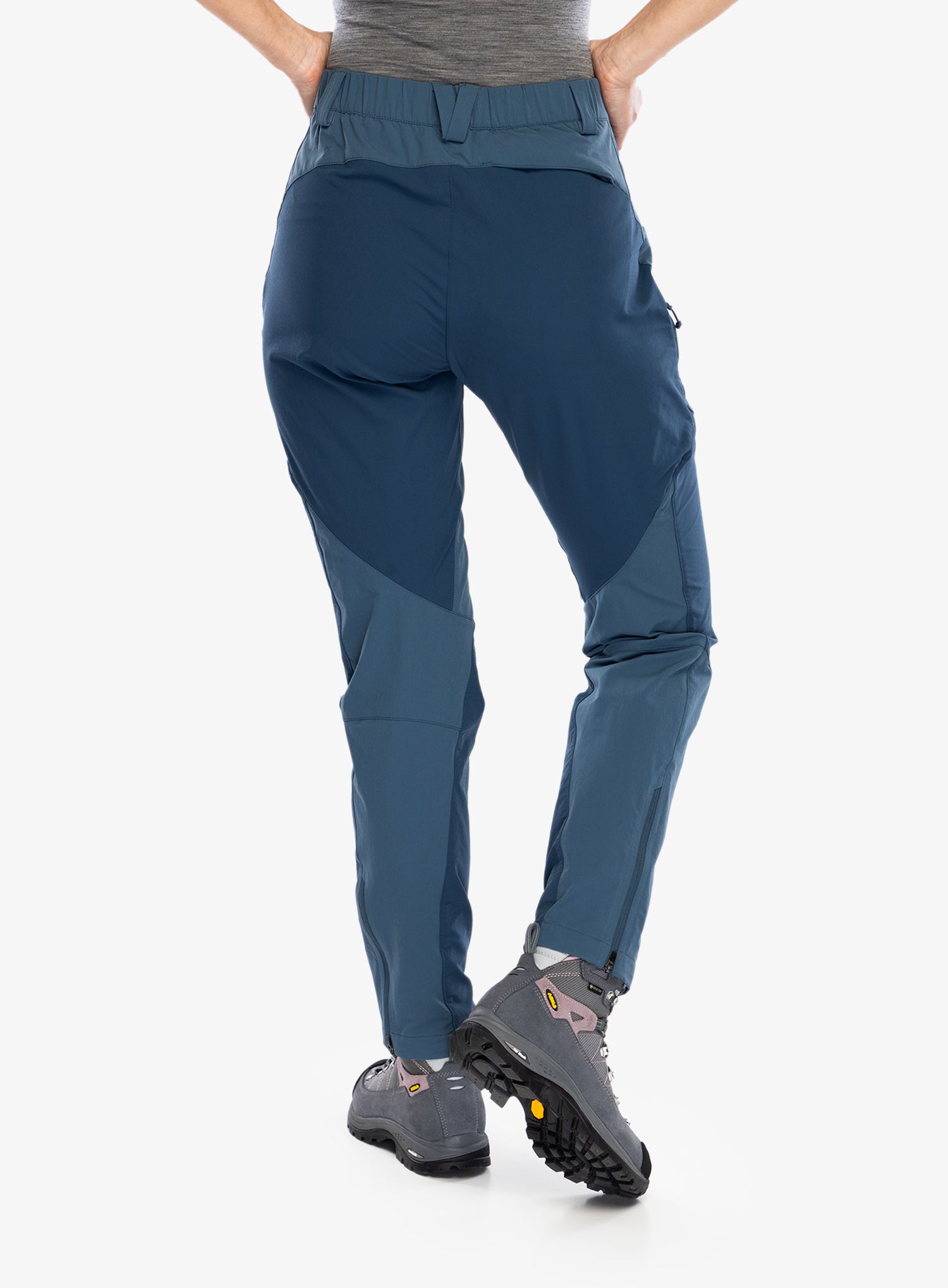 Ženske treking hlače Rab Torque Mountain Pants - orion blue/tempest blue