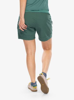 Ženske pohodniške kratke hlače Rab Torque Mountain Shorts - eucalyptus/green slate