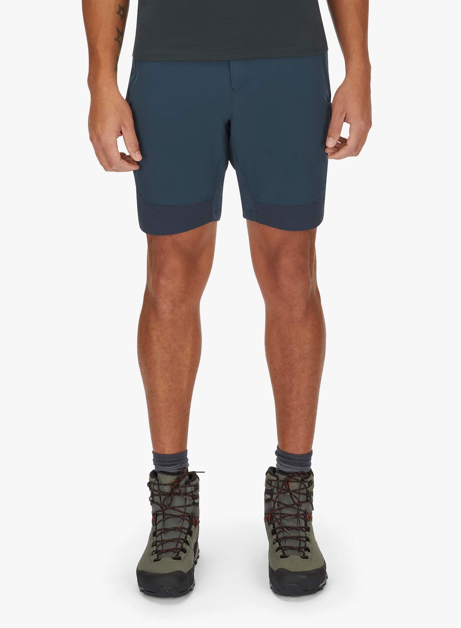Pohodniške kratke hlače Rab Torque Mountain Shorts - tempest blue/deep ink