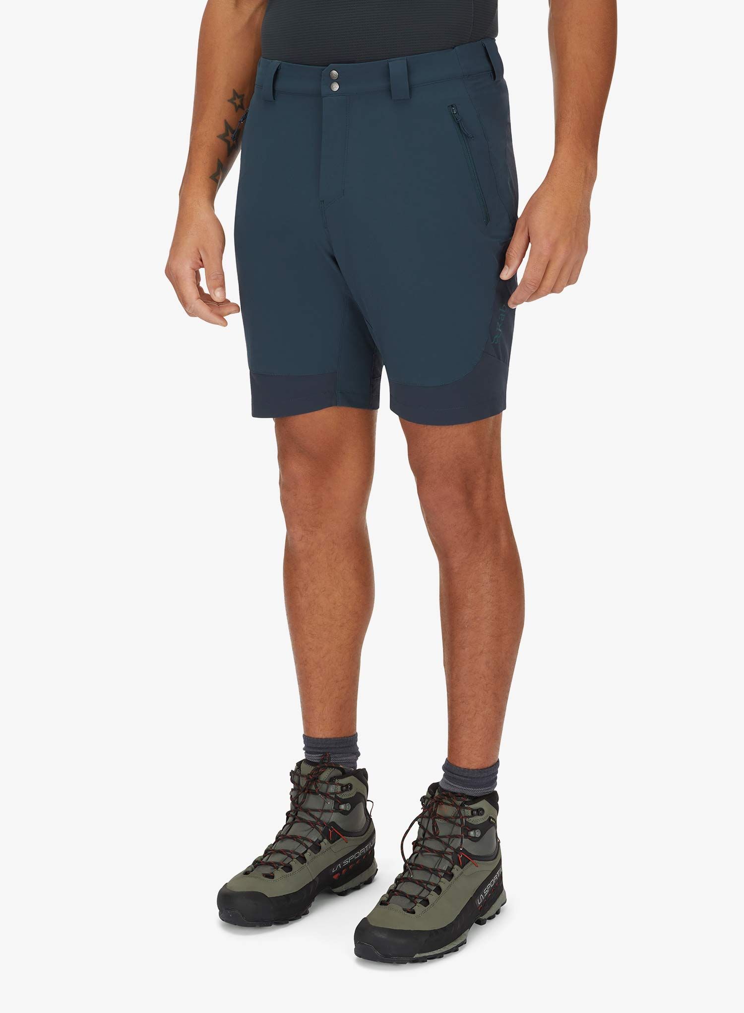 Pohodniške kratke hlače Rab Torque Mountain Shorts - tempest blue/deep ink