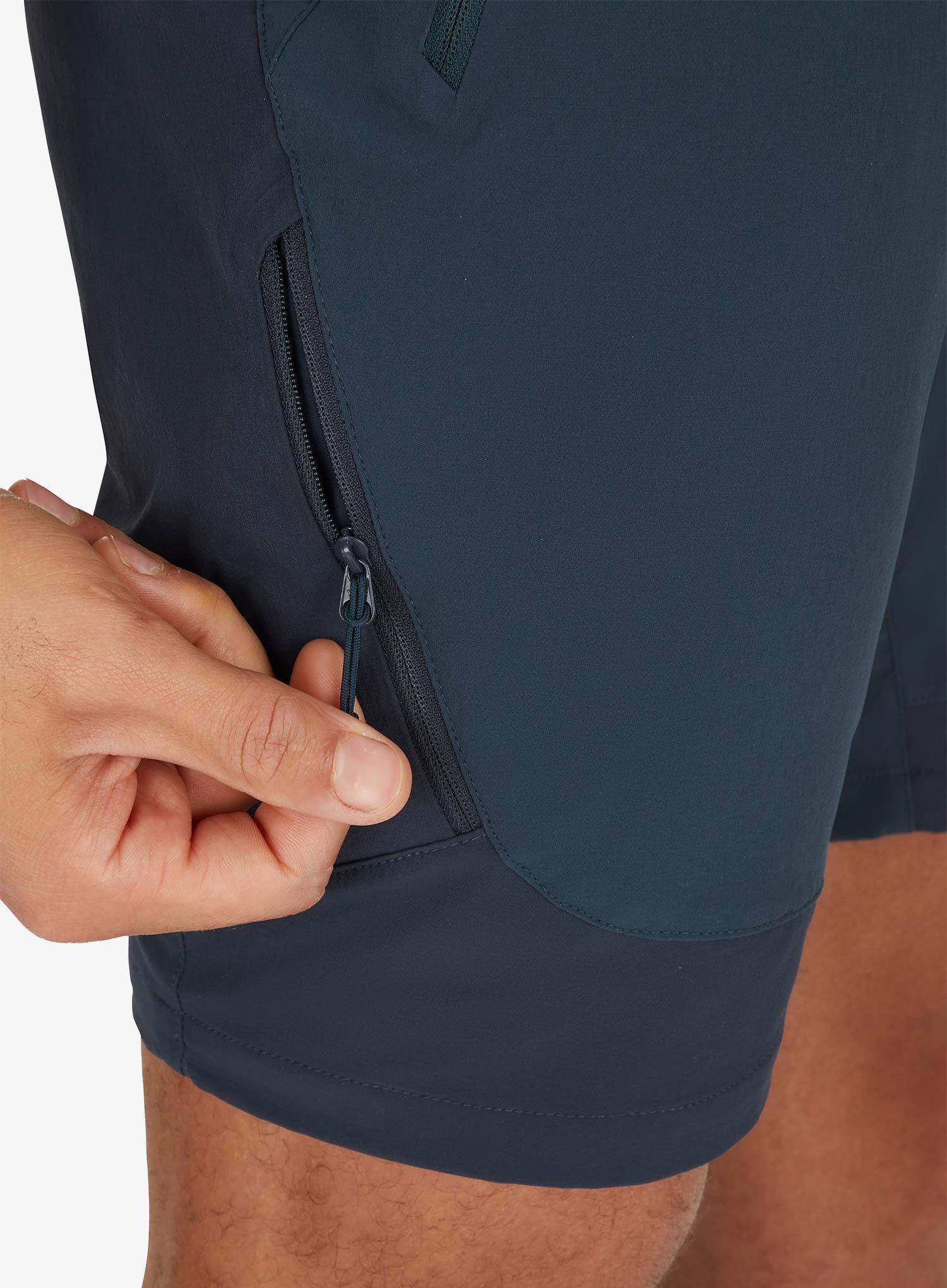Pohodniške kratke hlače Rab Torque Mountain Shorts - tempest blue/deep ink