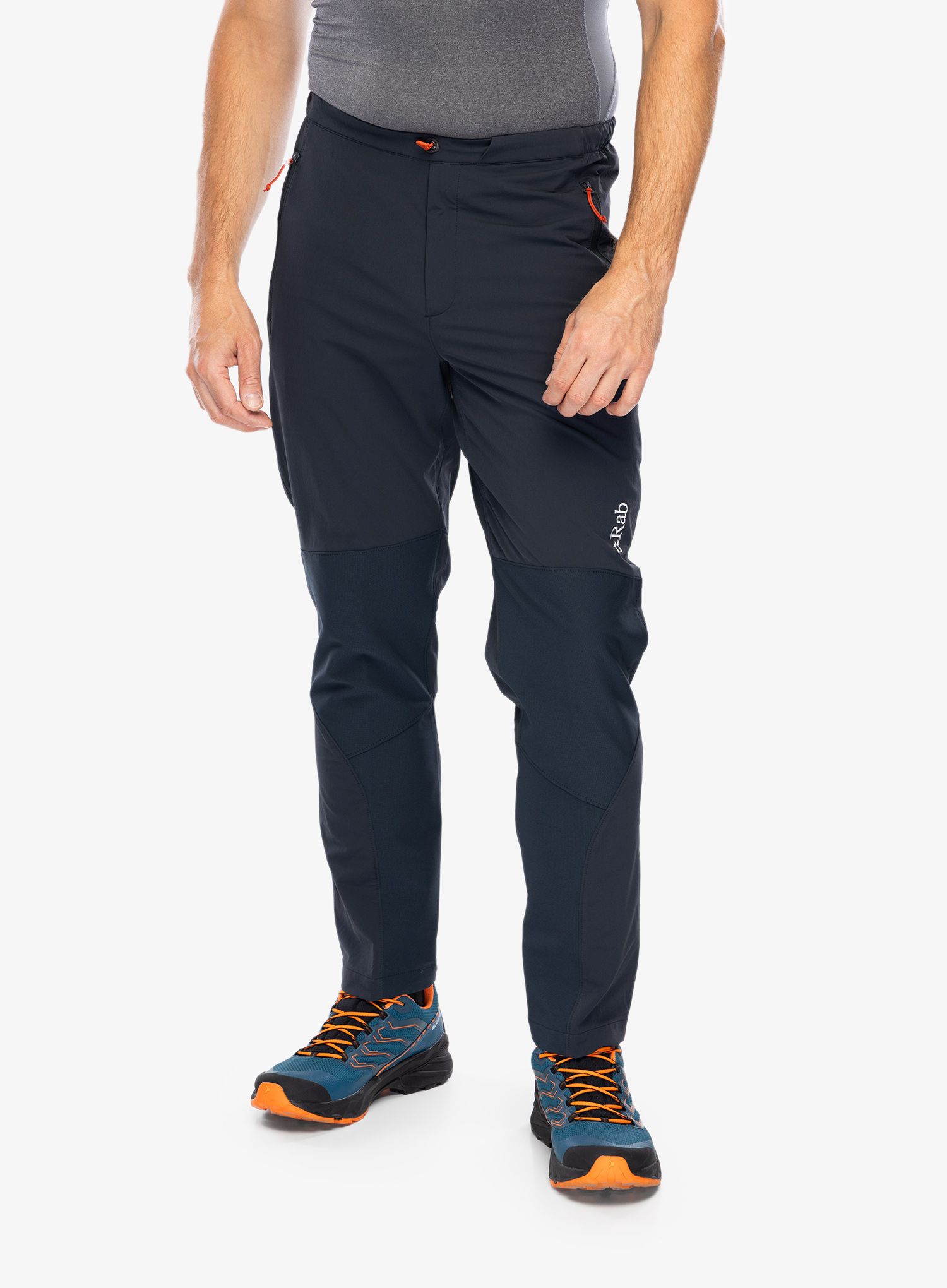 Pohodne hlače Rab Torque Pants - beluga/beluga