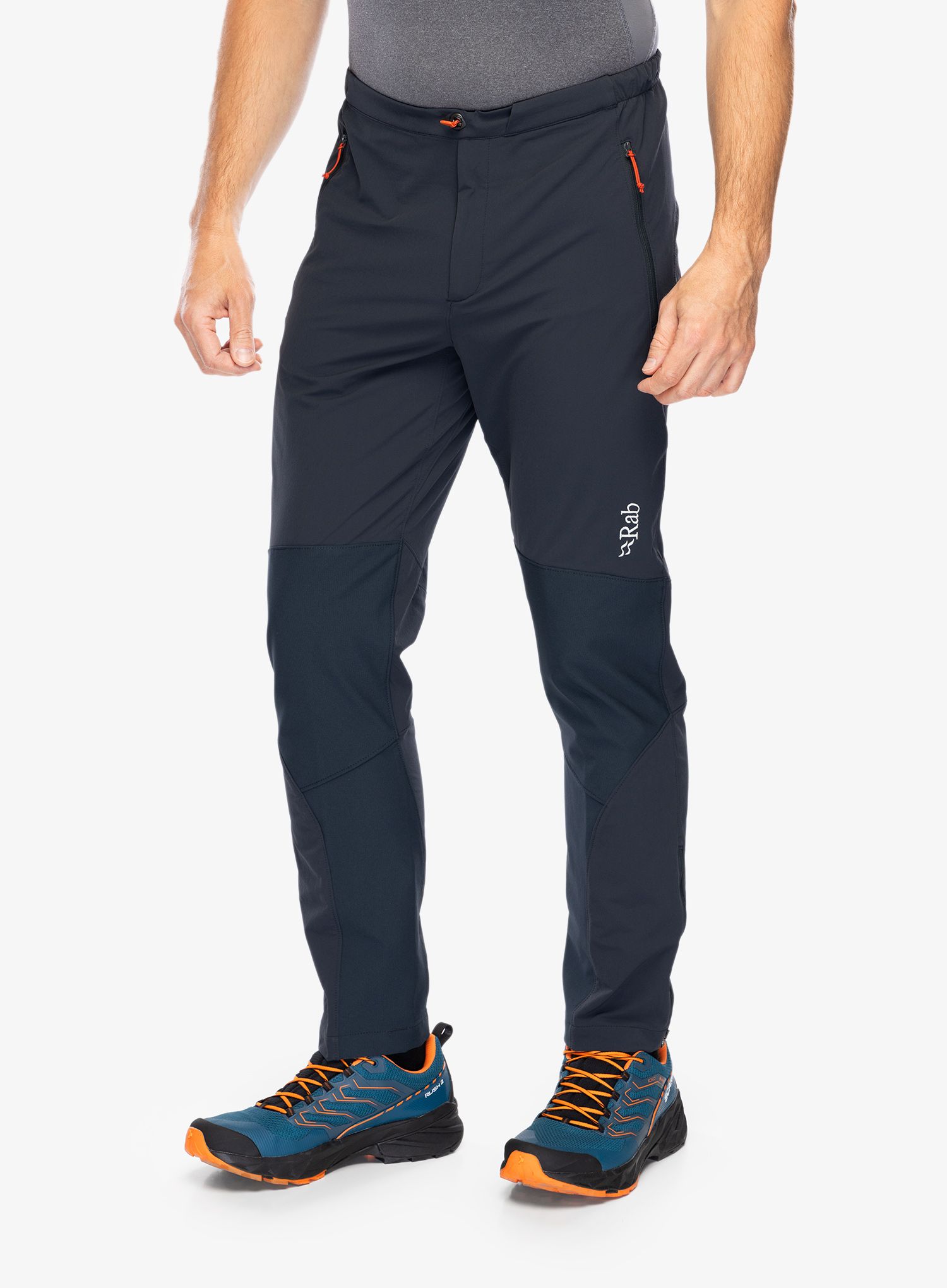 Pohodne hlače Rab Torque Pants - beluga/beluga