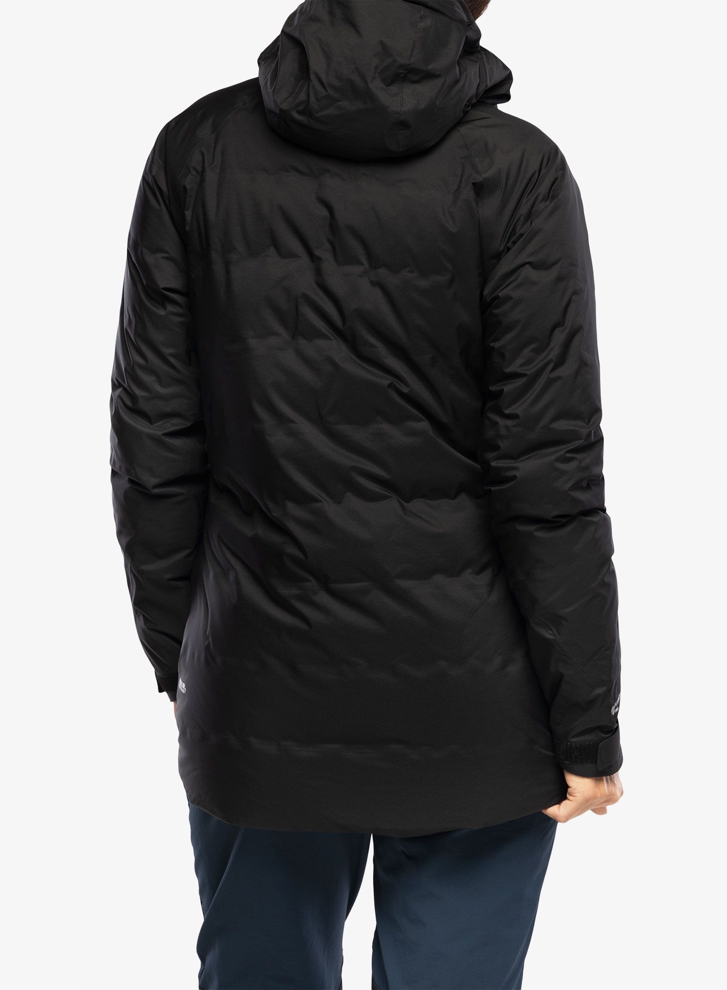 Ženska puhovka Rab Valiance Jacket - black
