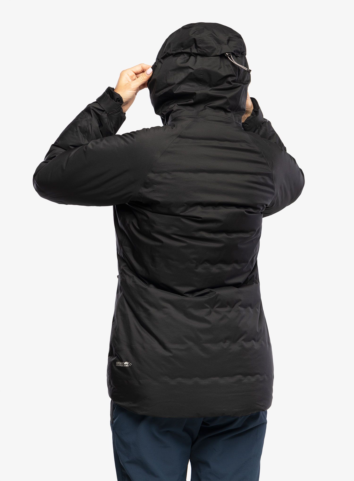 Ženska puhovka Rab Valiance Jacket - black