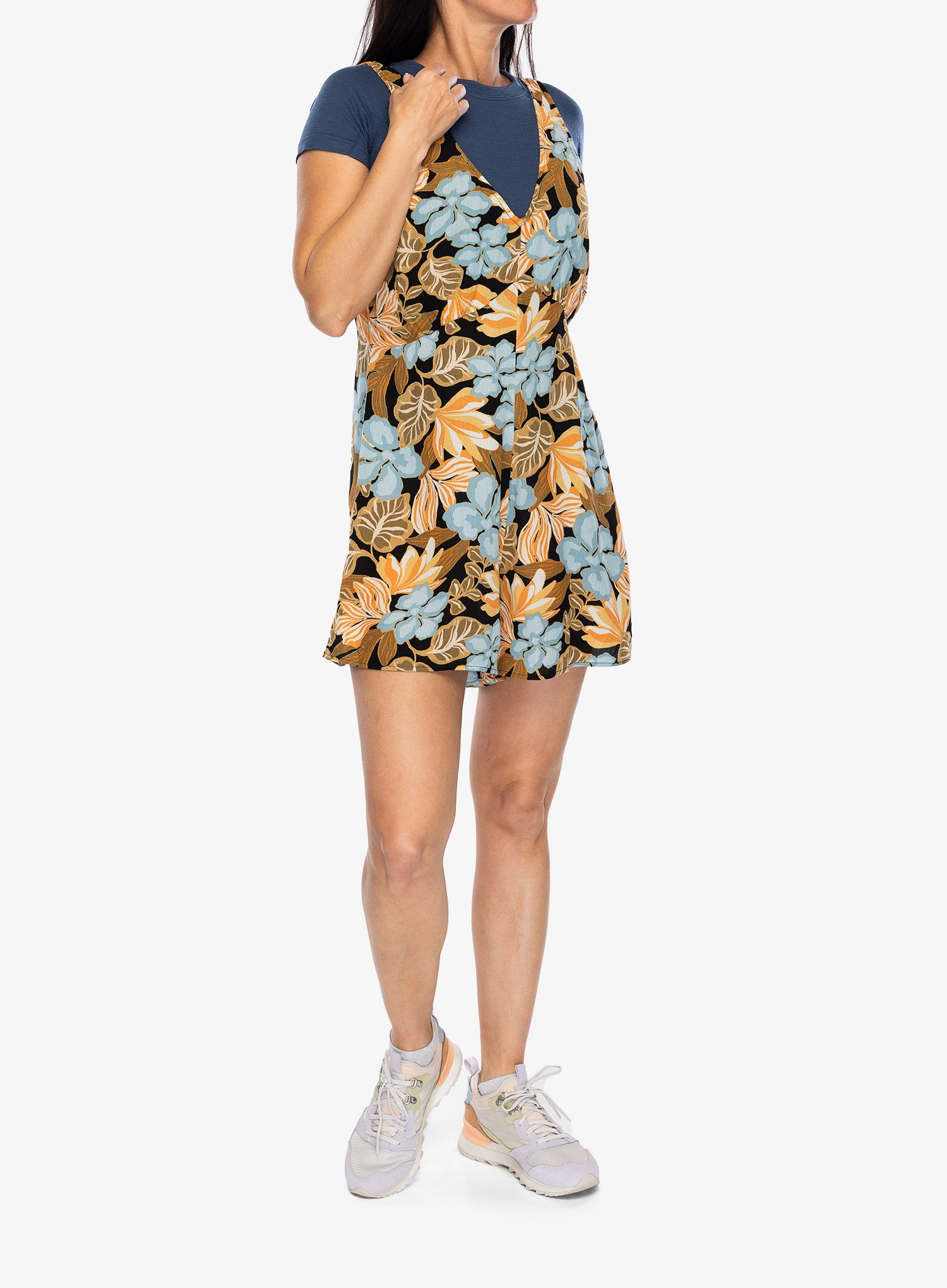 Ženski kombinezon Rip Curl Follow The Sun Romper - black