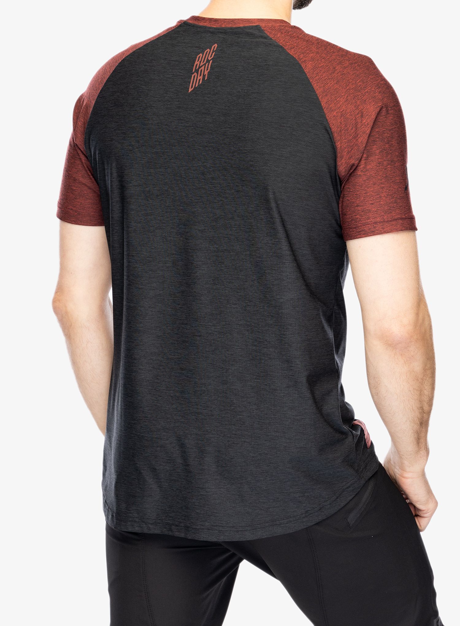 Kolesarska majica Rocday Stage Short - black/red