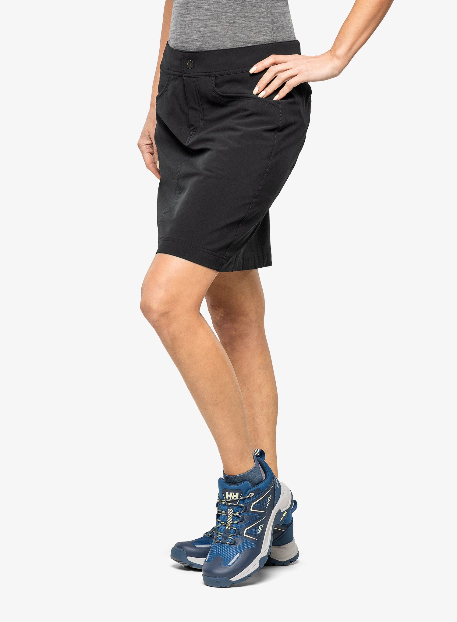 Pohodniško krilo Royal Robbins Alpine Mtn Pro Skort - jet black