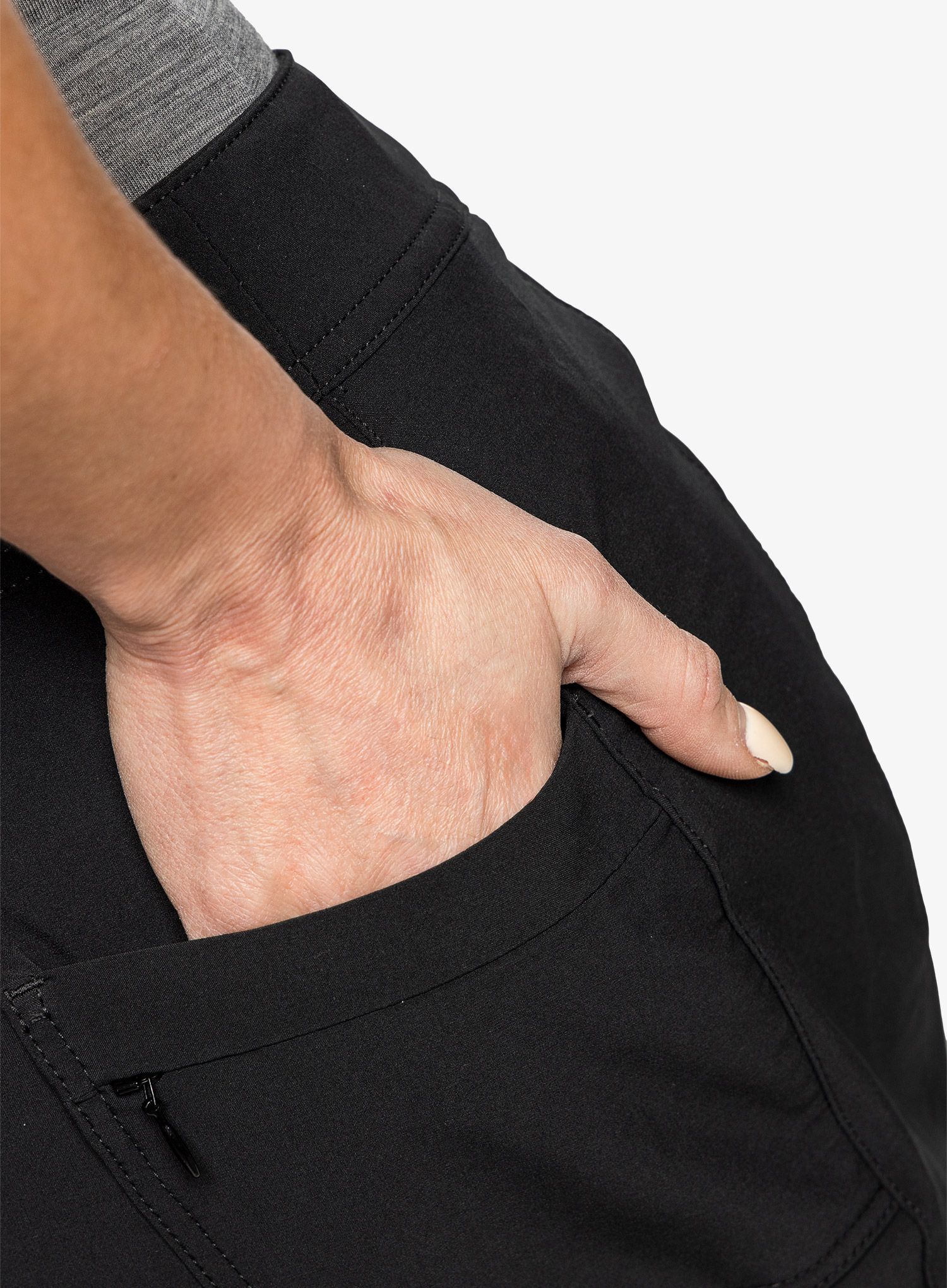 Pohodniško krilo Royal Robbins Alpine Mtn Pro Skort - jet black