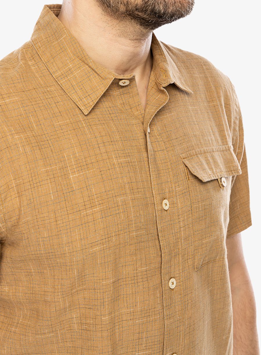 Srajca Royal Robbins Hempline Spaced SS - bistre