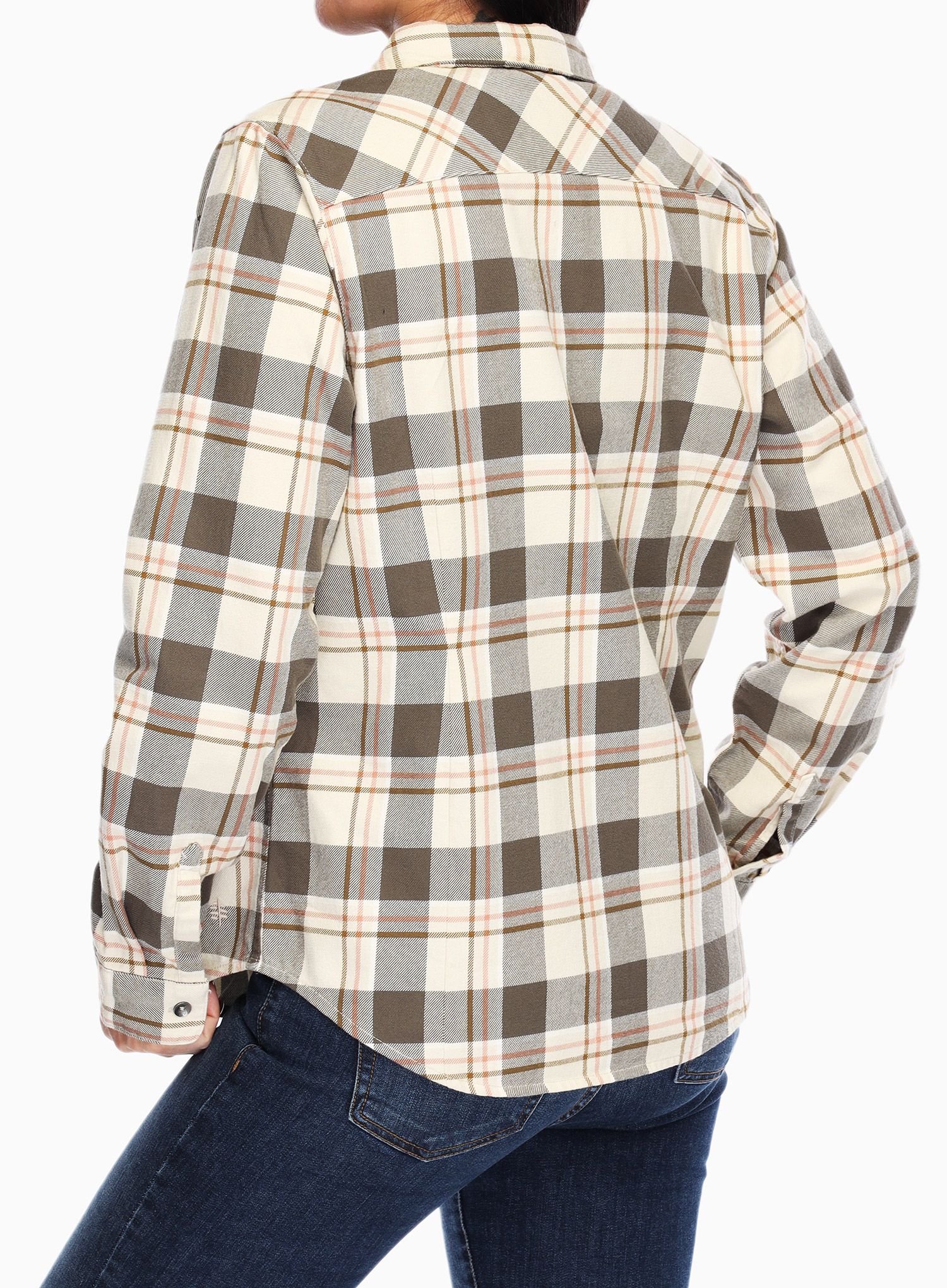 Ženska srajca Royal Robbins Lieback Organic Cotton Flannel LS - everglade timber cove pld