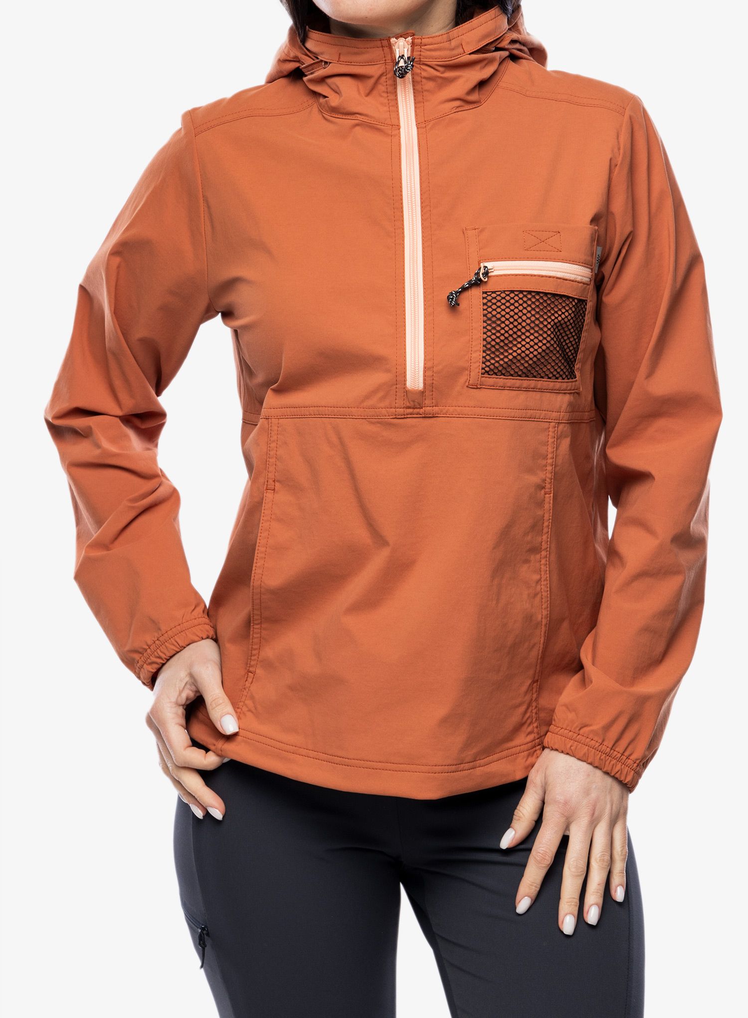 Ženska vetrovka Royal Robbins Merced Anorak - baked clay