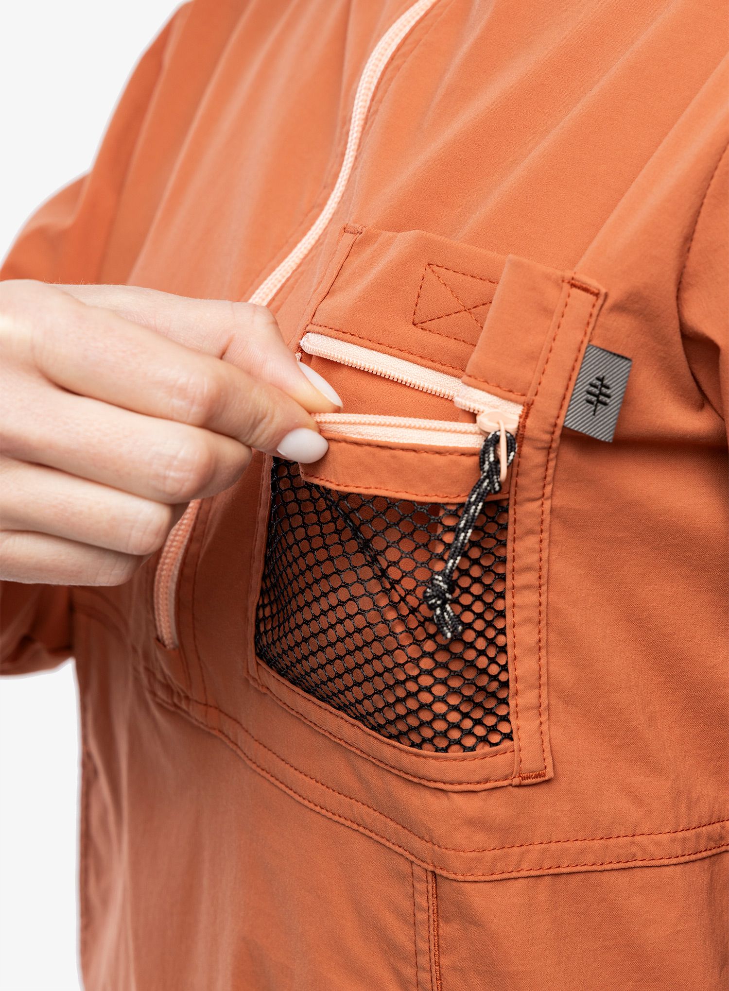 Ženska vetrovka Royal Robbins Merced Anorak - baked clay