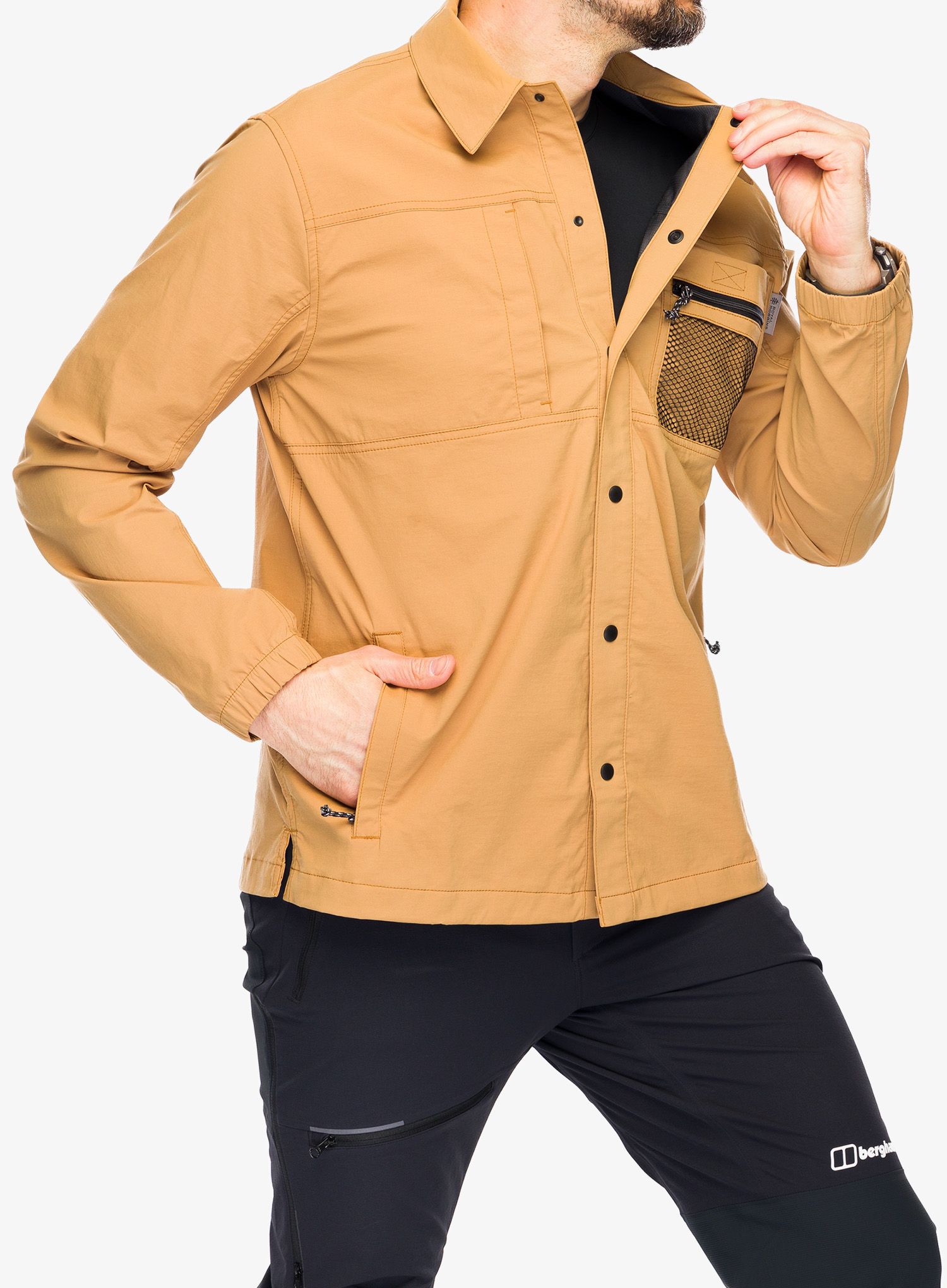 Vetrovka Royal Robbins Merced Wind Shirt - bistre