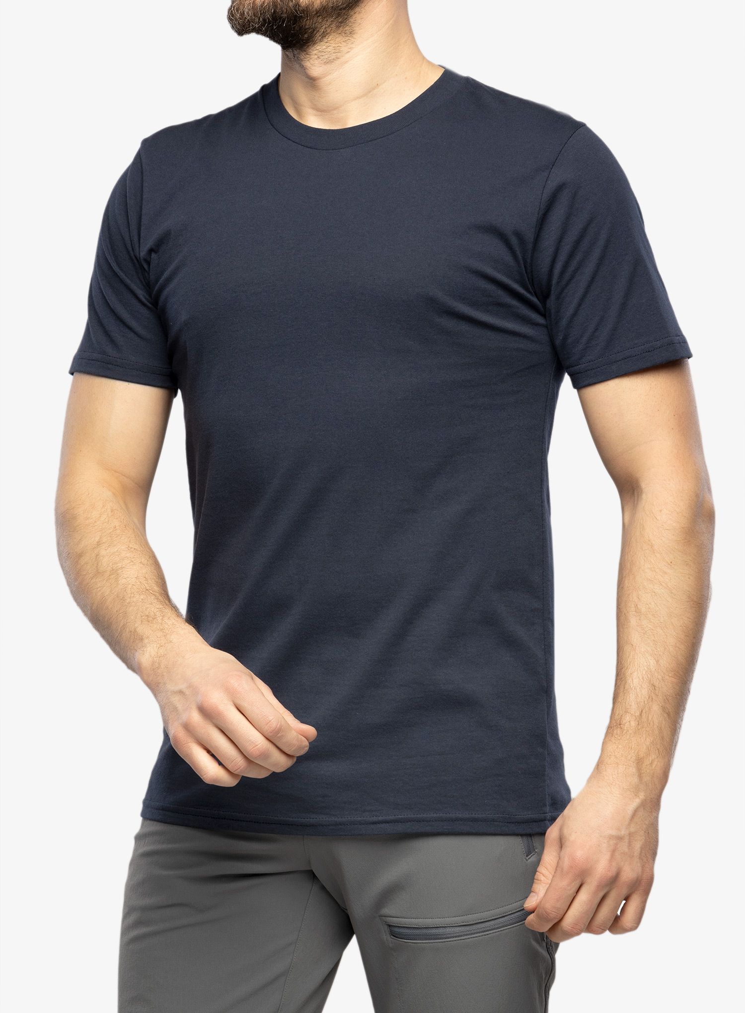 Bombažna majica Royal Robbins Sunset Tee s/s - navy