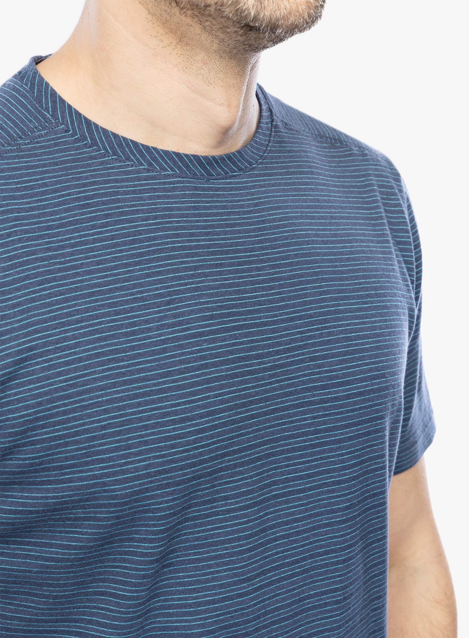 Majica s kratkimi rokavi Royal Robbins Vacationer Crew S/S - navy str