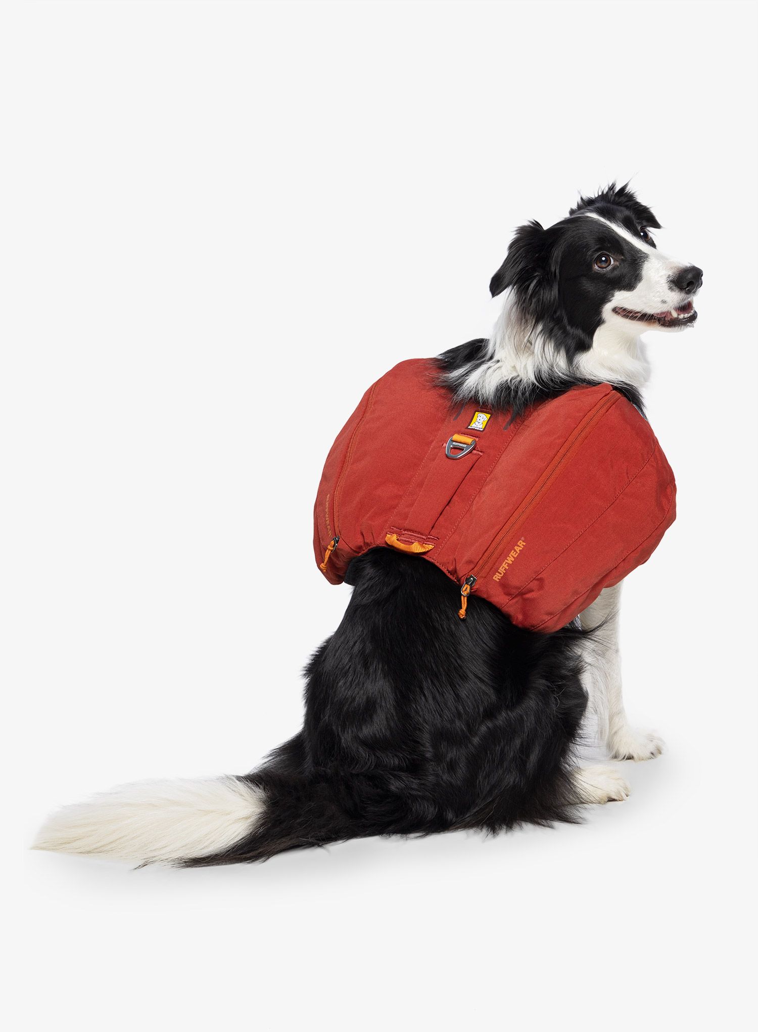 Nahrbtnik za psa Ruffwear Front Range Day Pack - red clay