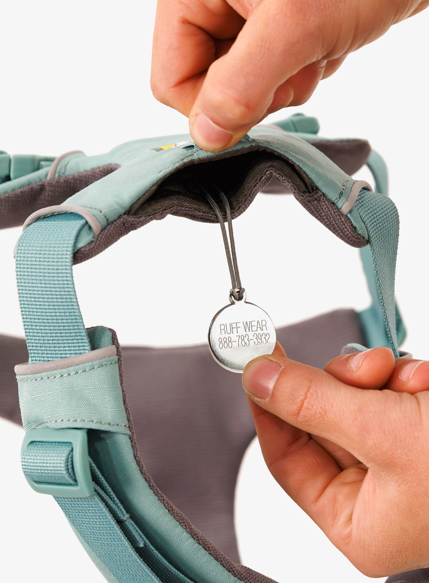 Pasja oprsnica Ruffwear Front Range Harness XS - river rock green