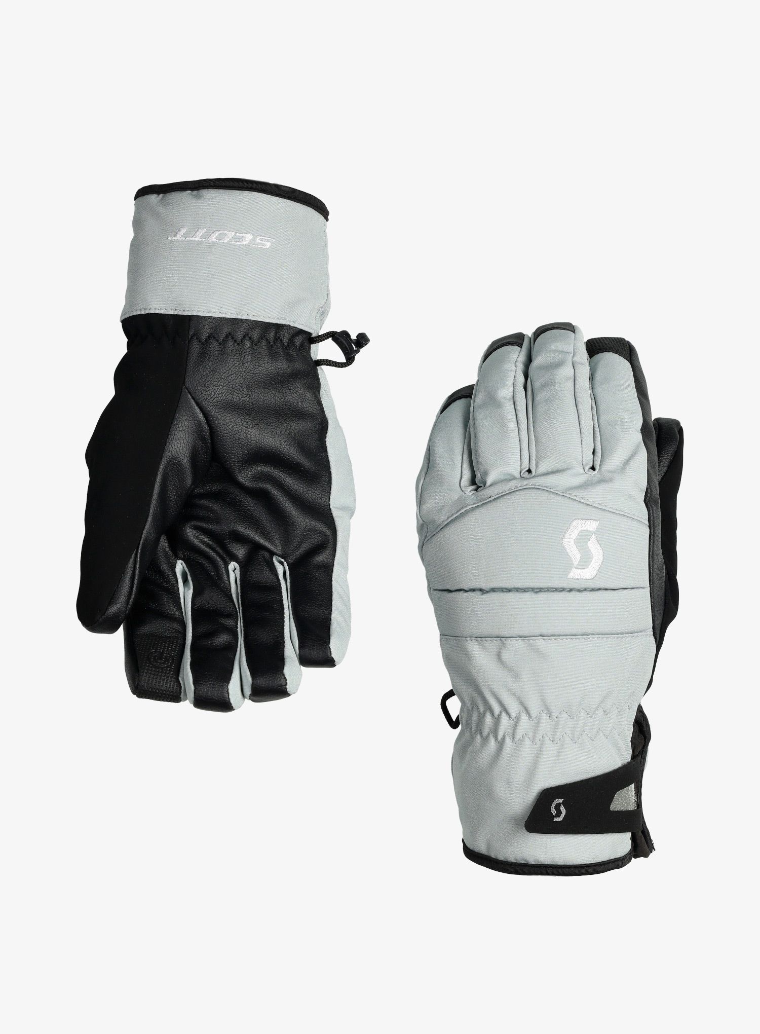 Ženske rokavice SCOTT Glove Ultimate Hybrid - light grey/black