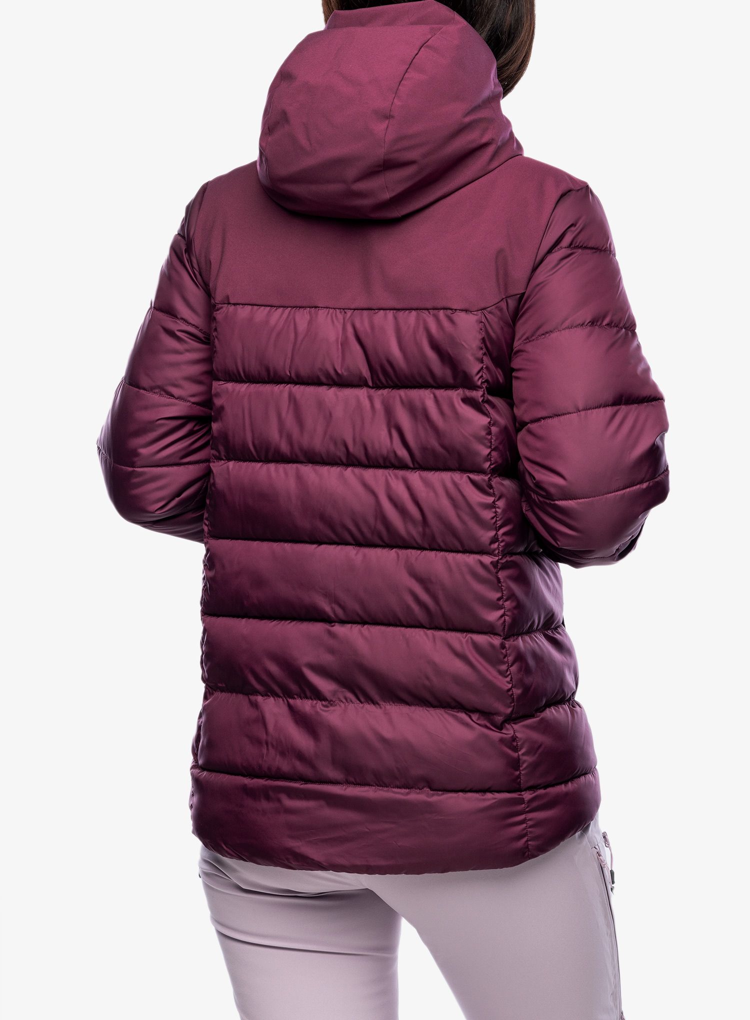 Ženska sintetična jakna SCOTT Insuloft Warm Jacket - wild red