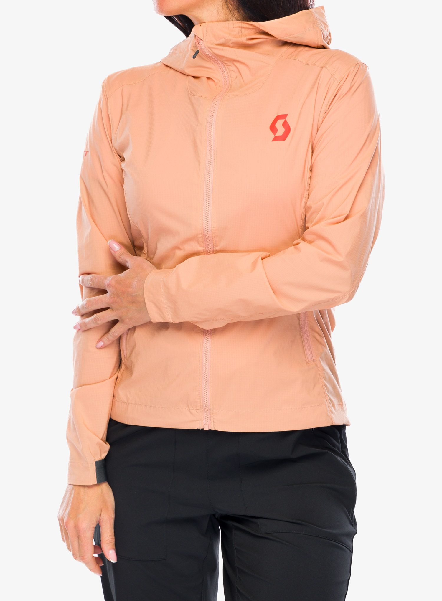 Ženska vetrovka SCOTT Explorair Light WB - rose beige