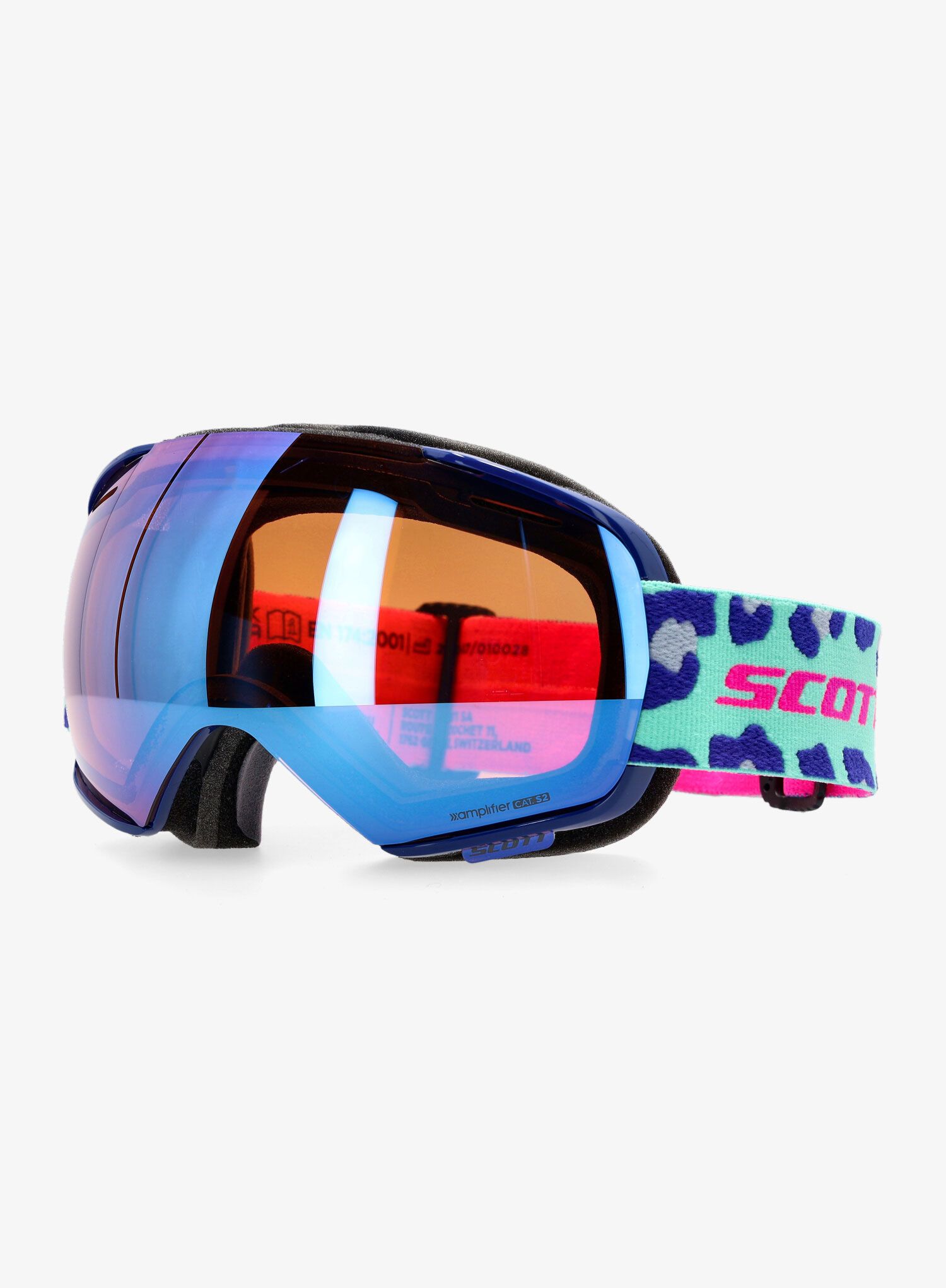 Smučarska očala SCOTT Goggle Linx - m.green/n.pink en.blue chrome