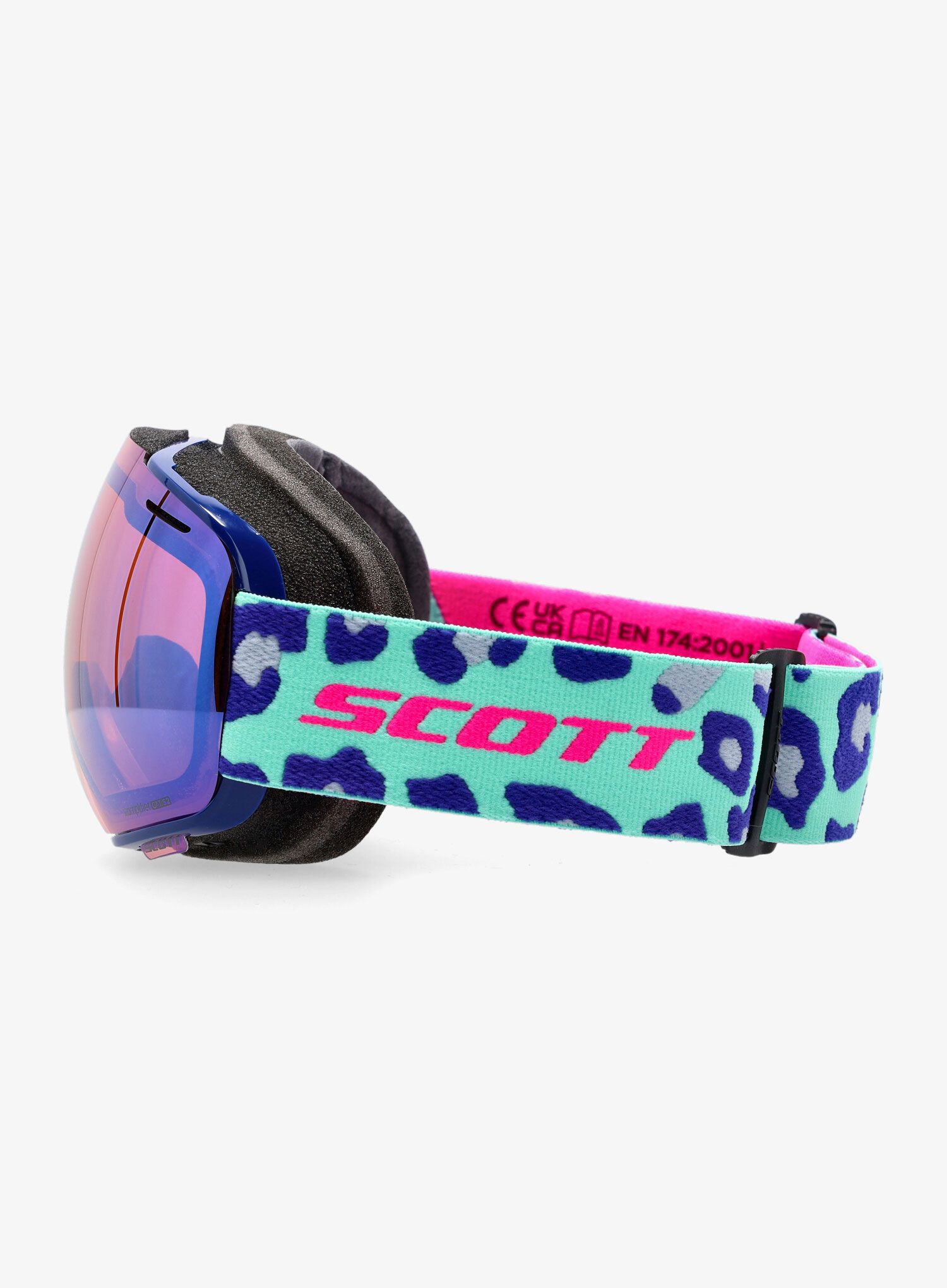 Smučarska očala SCOTT Goggle Linx - m.green/n.pink en.blue chrome
