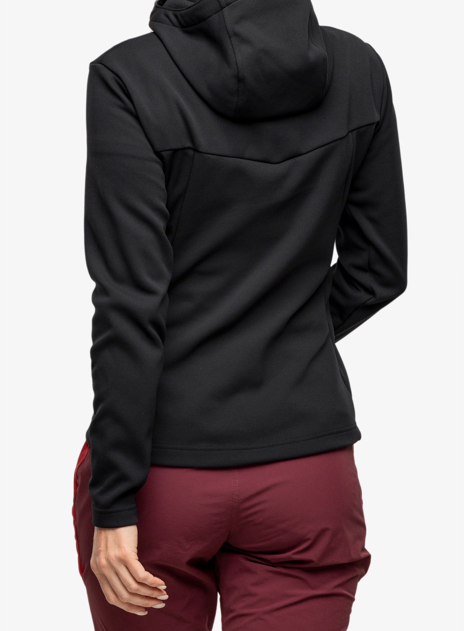 Ženska jopica SCOTT Hoody Defined Mid - blck