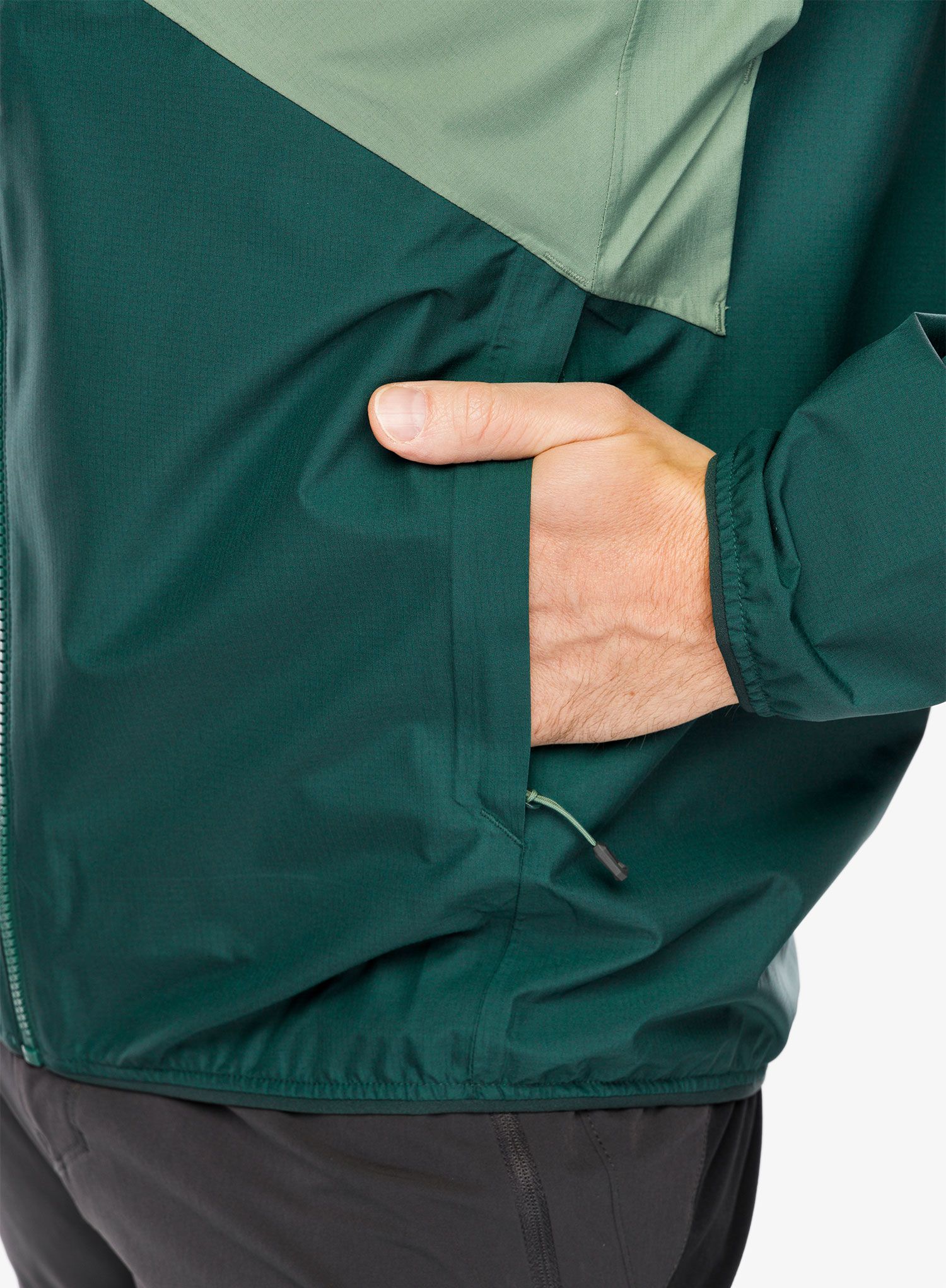 Nepremočljiva jakna SCOTT Jacket Explorair Light 2.5L - green/lush green
