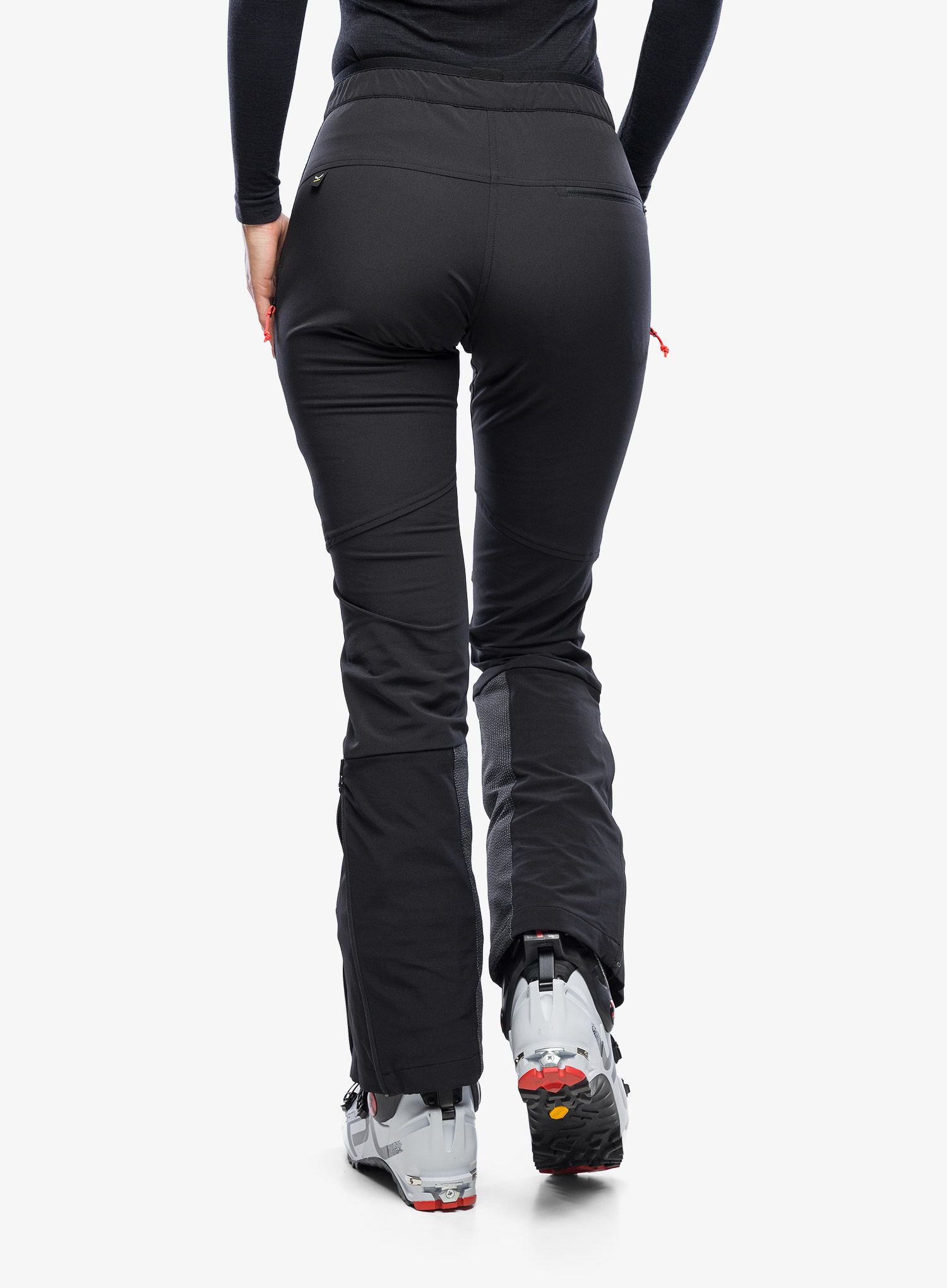 Ženske softshell hlače Salewa Lagorai Pant - black out