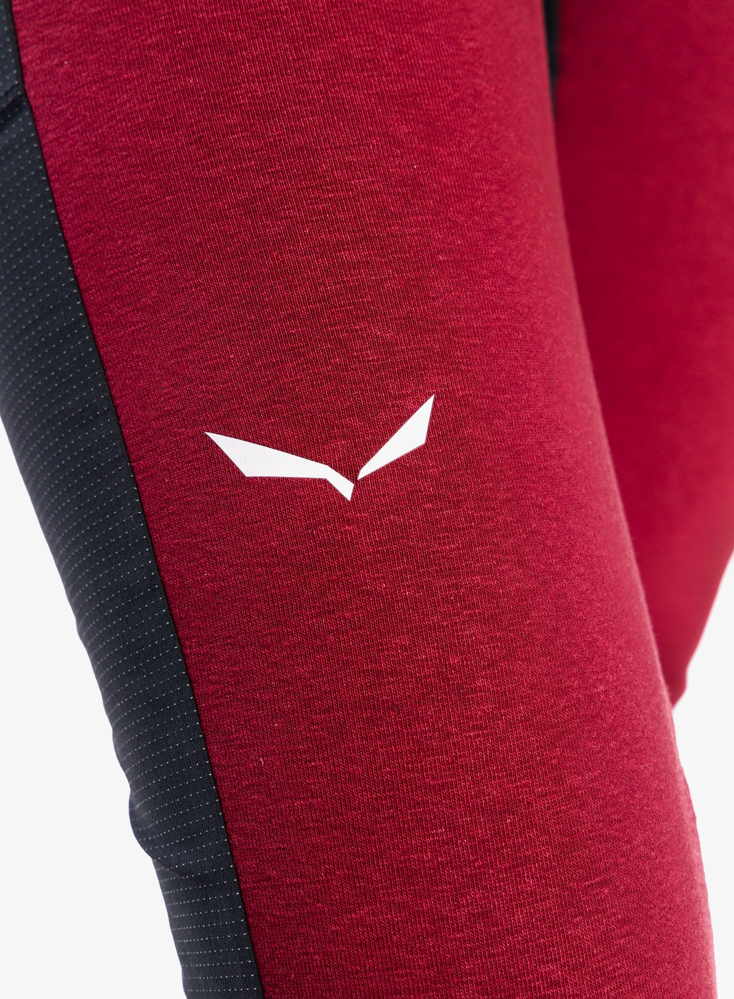 Ženske plezalne hlače Salewa Lavaredo Hemp Train Pants - syrah