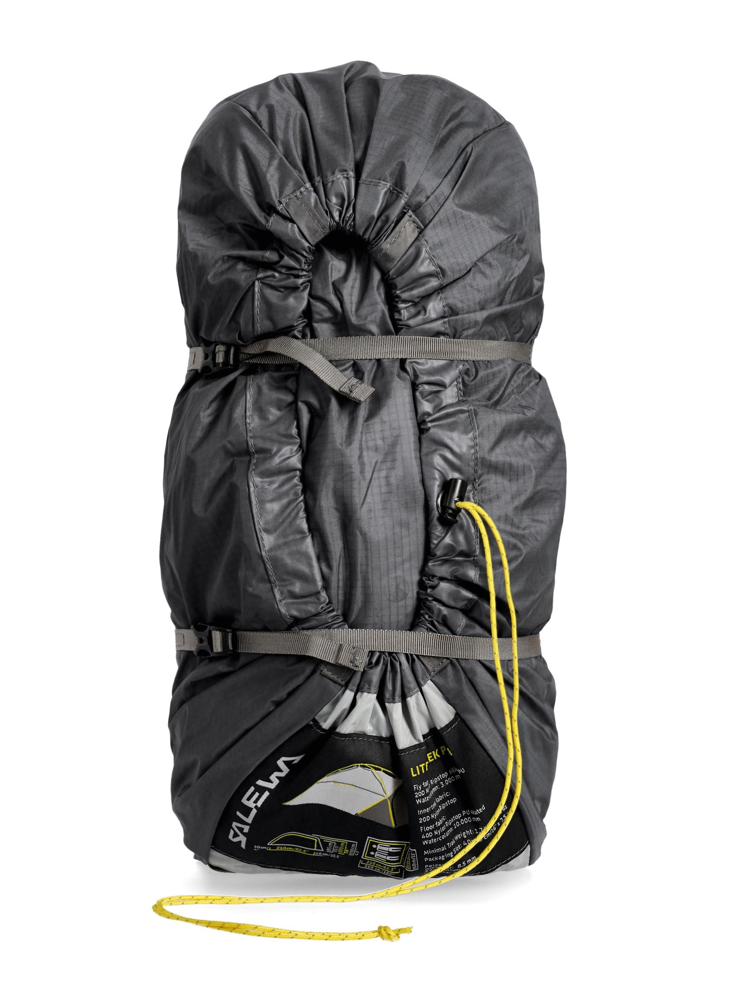 Šotor za 2 osebi Salewa Litetrek Pro II Tent - lightgrey/mango