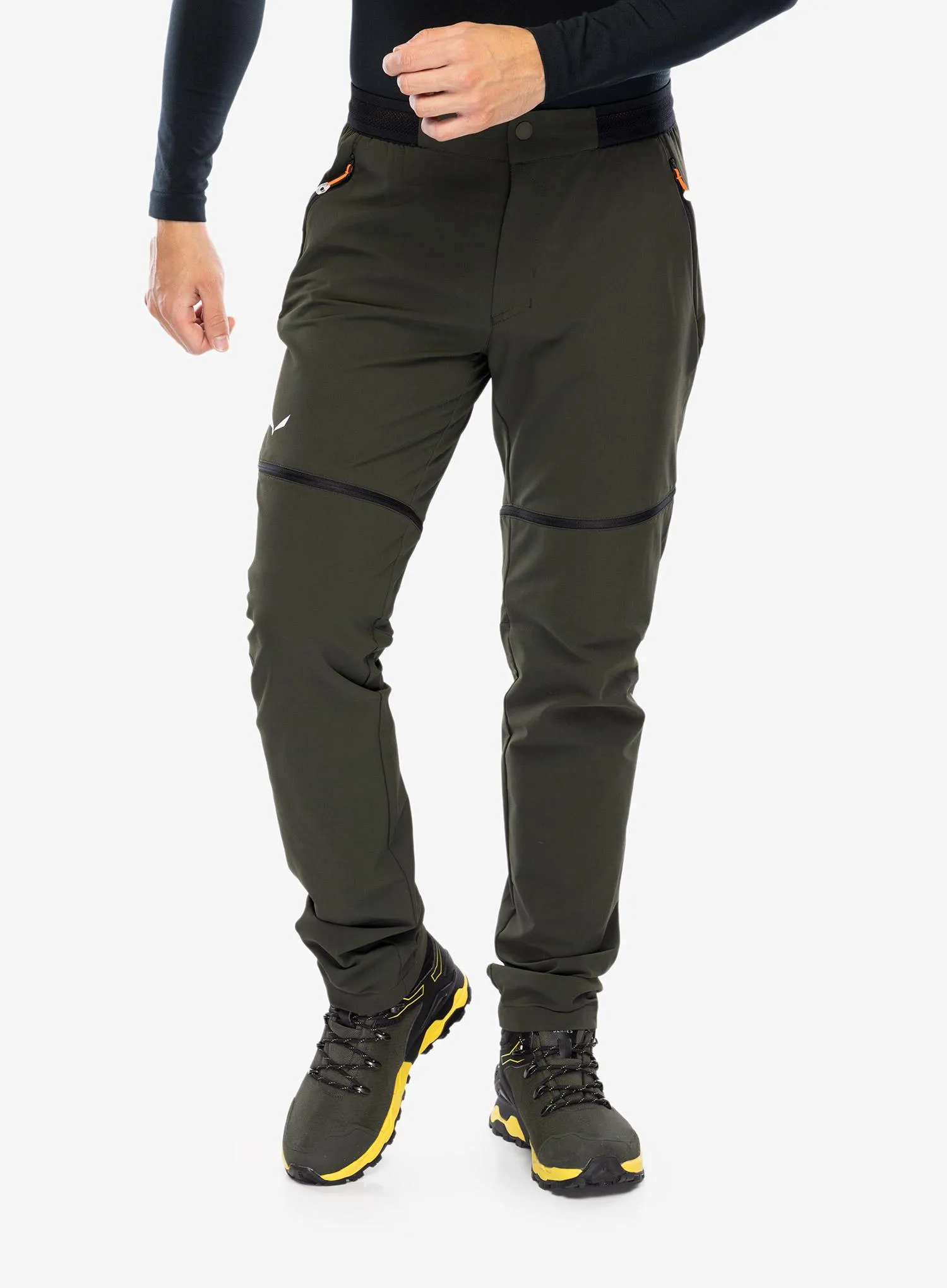 Pohodniške hlače Salewa Pedroc 2 DST 2/1 Pant - dark olive