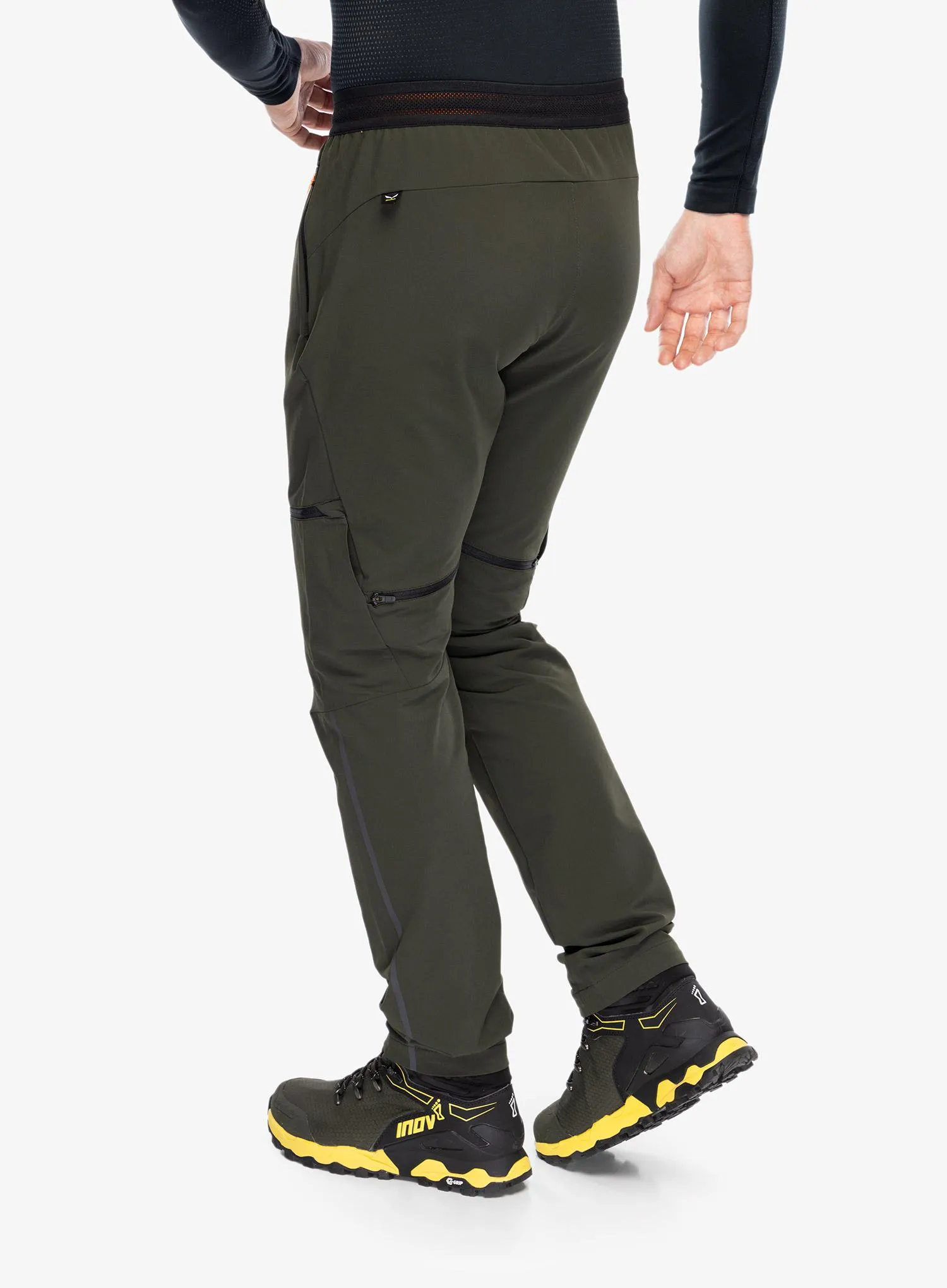 Pohodniške hlače Salewa Pedroc 2 DST 2/1 Pant - dark olive