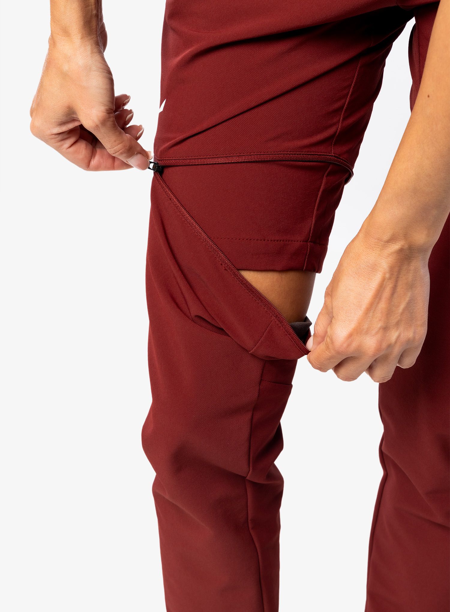 Ženske pohodniške hlače Salewa Pedroc 2 DST 2/1 Pant - syrah
