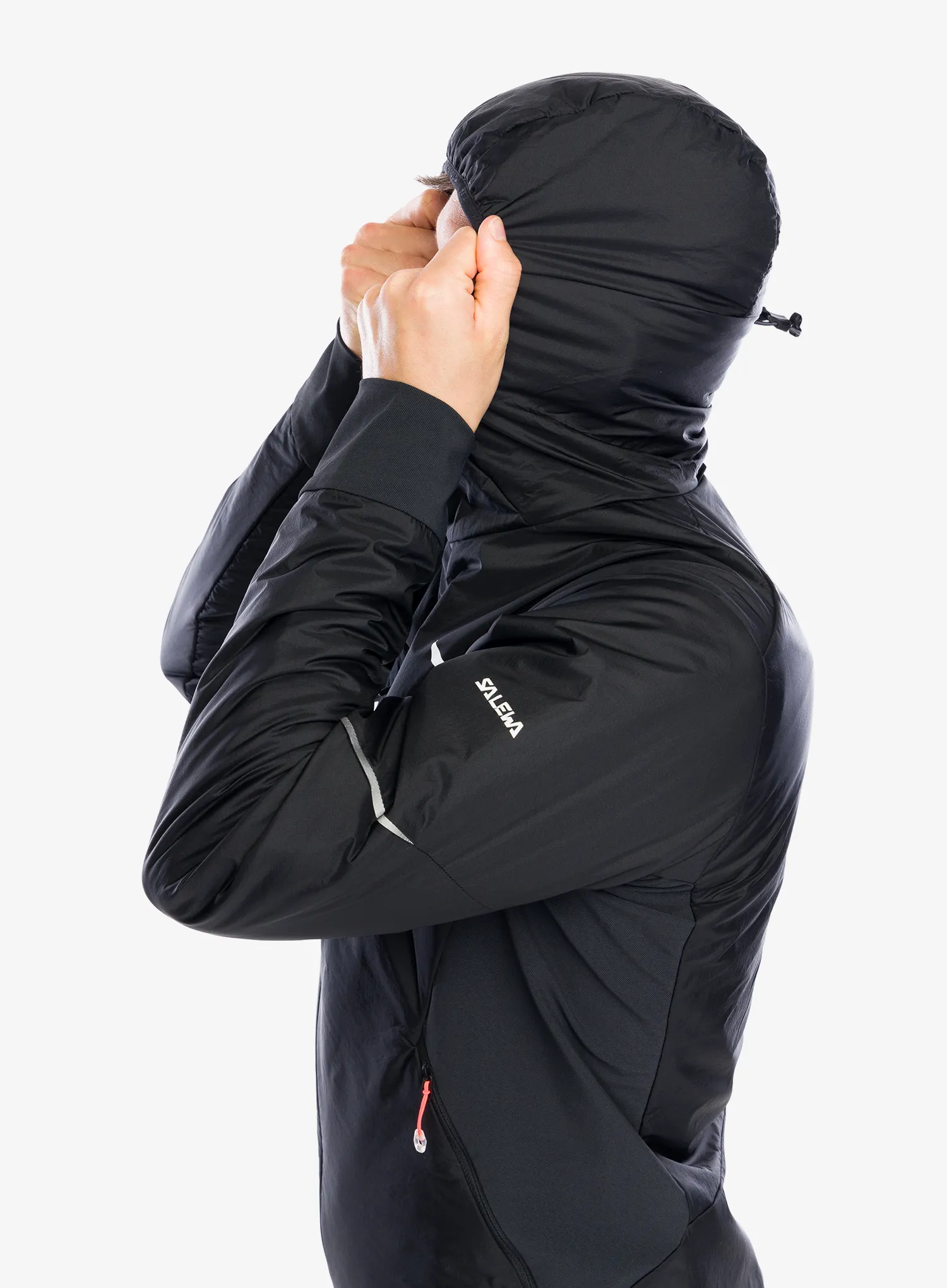Hibridna jakna Salewa Pedroc 2 TWR Hyb Jacket - black out