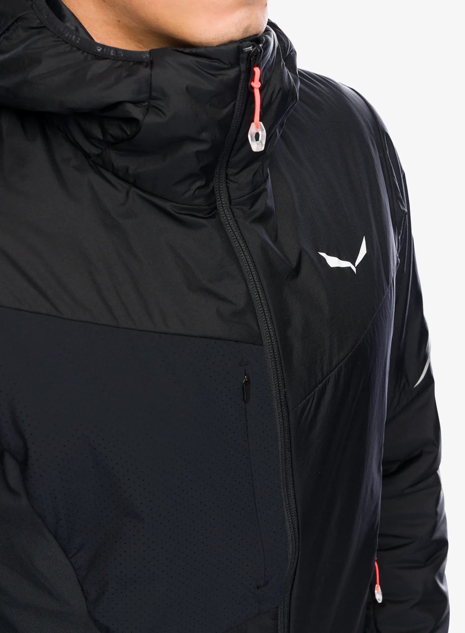 Hibridna jakna Salewa Pedroc 2 TWR Hyb Jacket - black out