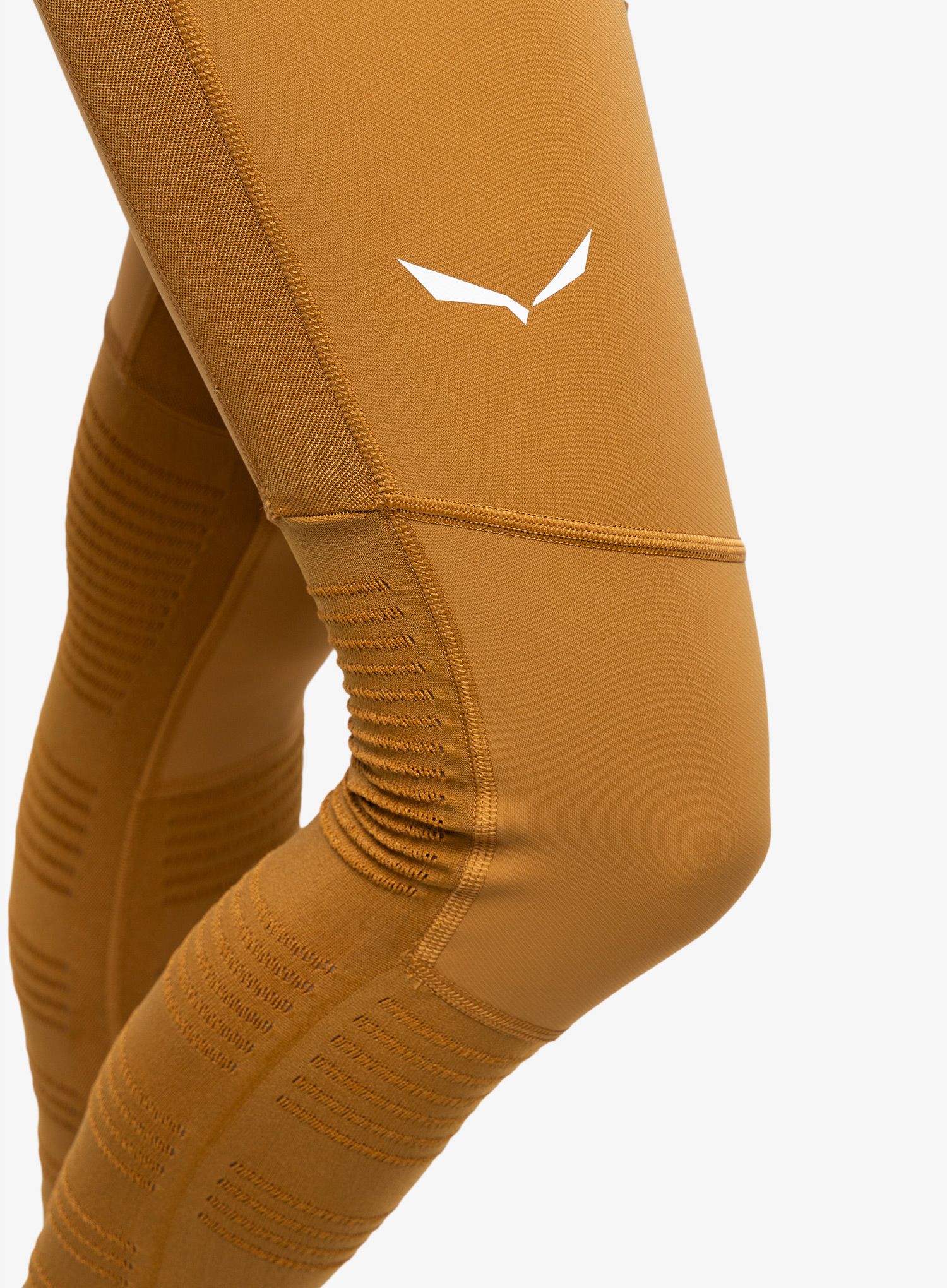 Ženske pajkice Salewa Pedroc Dry Resp Hybrid Tights - golden brown