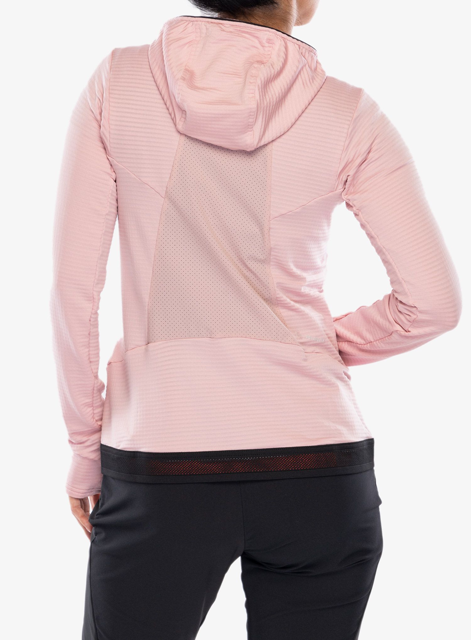 Ženska jopica Salewa Pedroc PL Hooded Jacket - zephyr