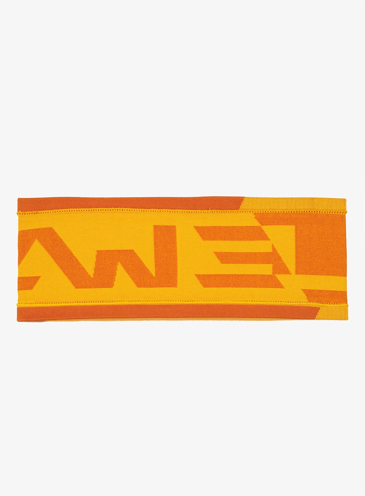 Športni naglavni trak Salewa Pedroc Seamless Headband - gold/autumnal