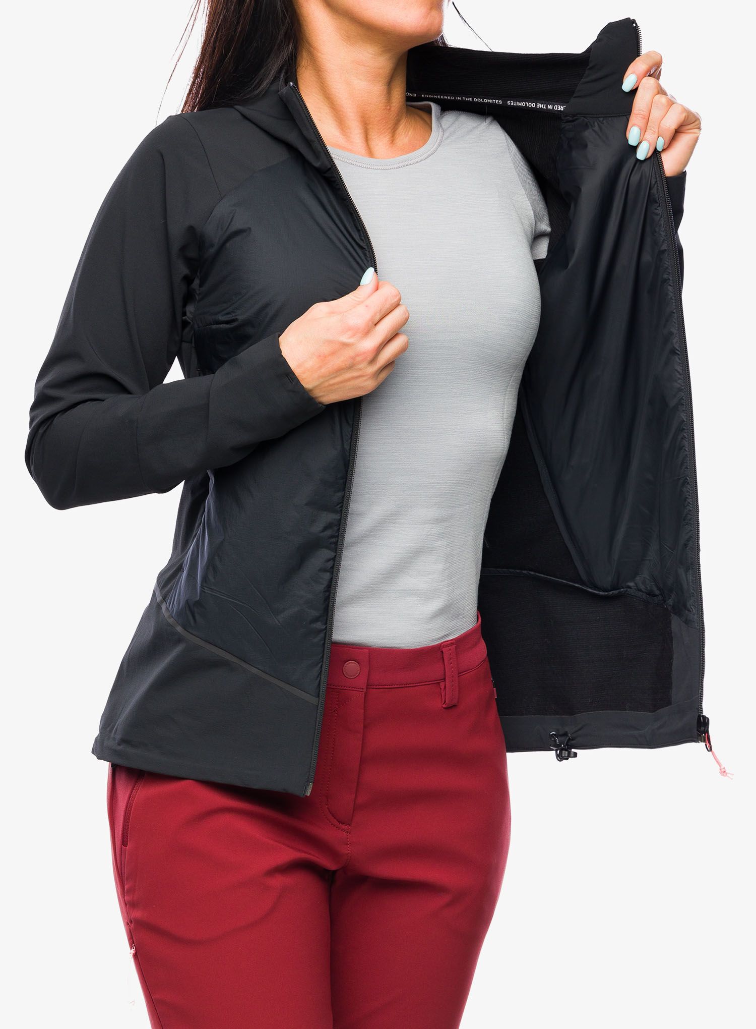 Sintetična jakna Salewa Pedroc TWR/DST WO Jacket - black out