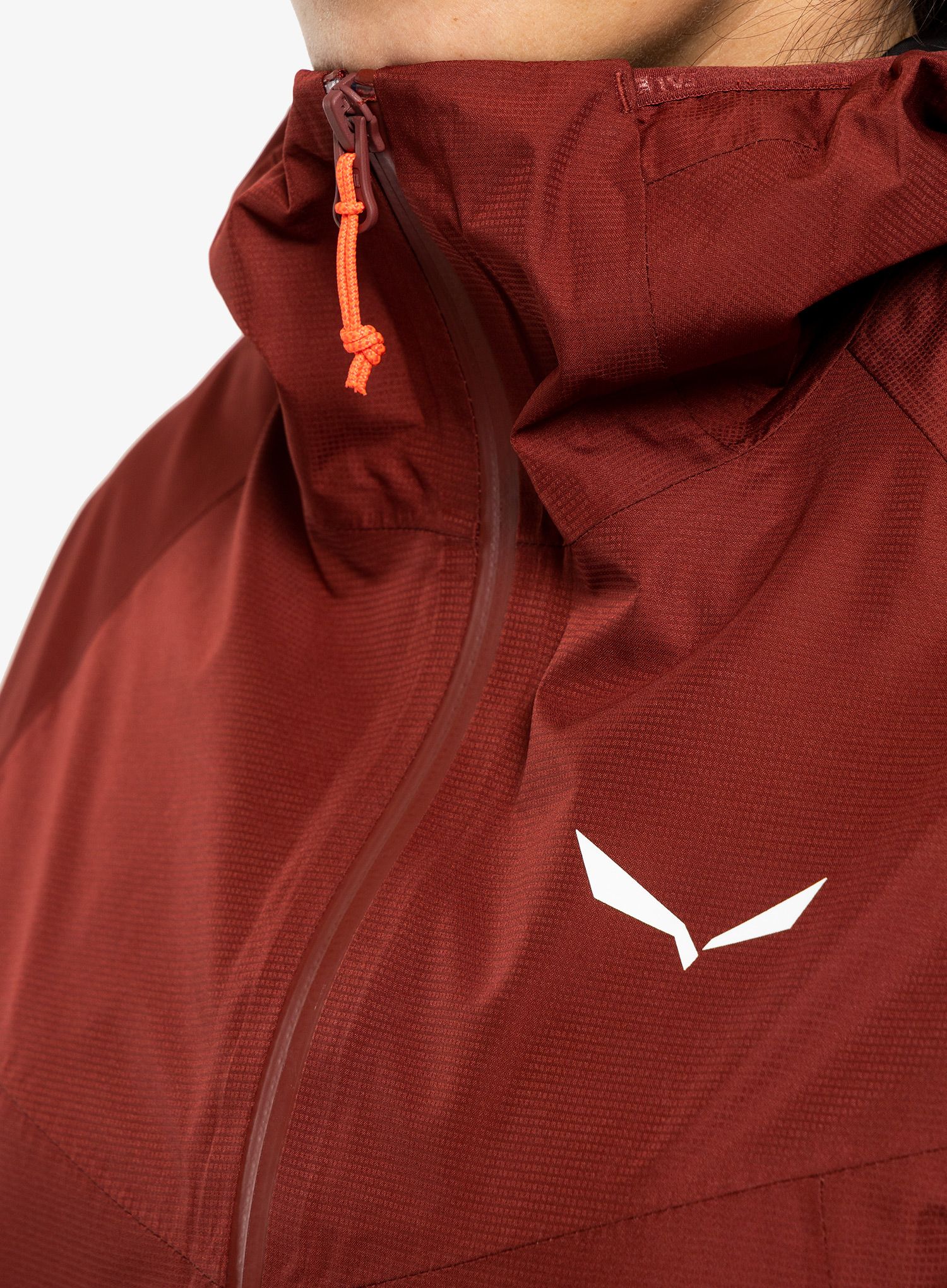 Ženska nepremočljiva jakna Salewa Puez PTX 2L Jacket - syrah